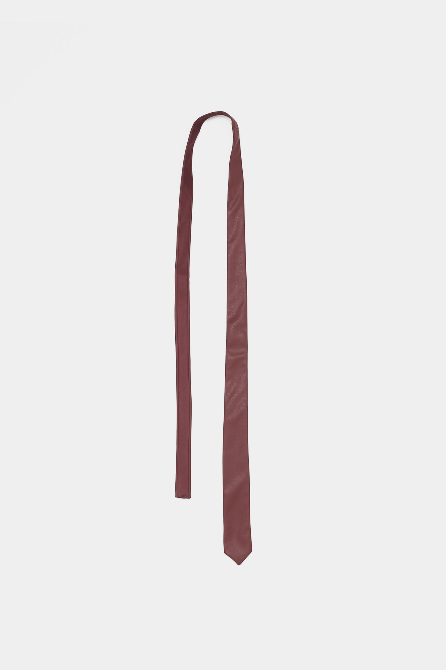 NTRUL NARROW TIE BURGUNDY