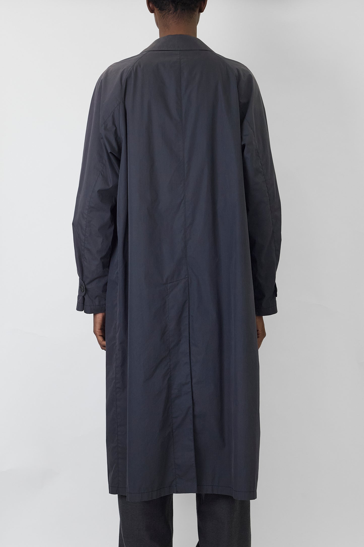 GIORGIO ARMANI NAVY LONG COAT MADE IN ITALY