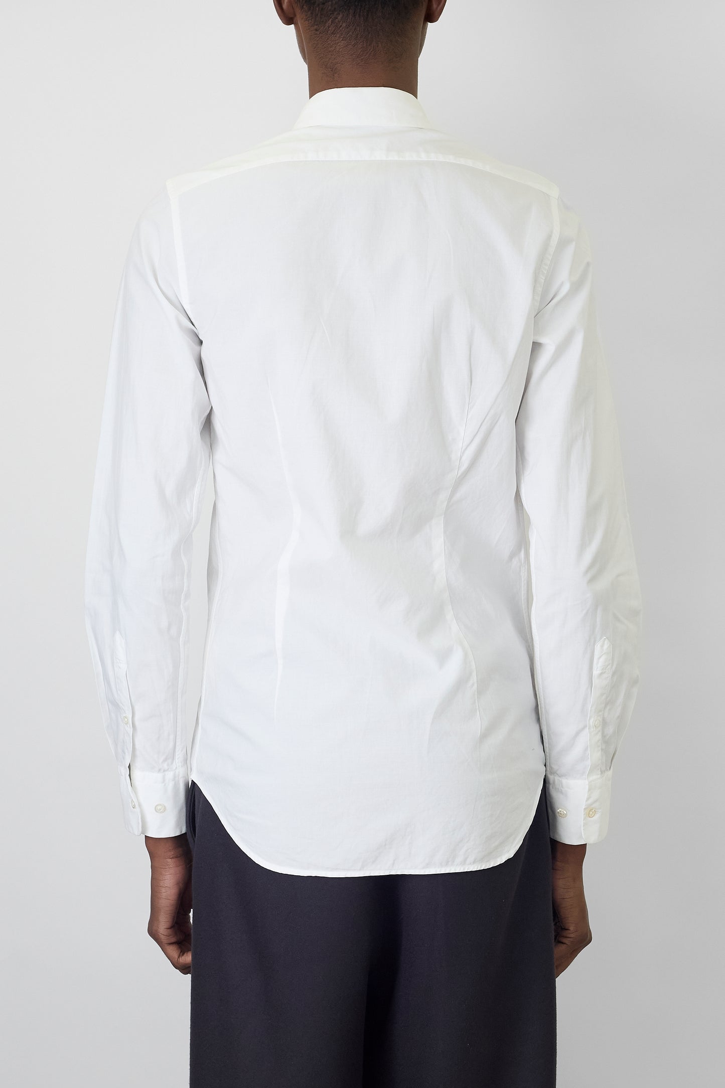 JIL SANDER BY RAF SIMONS WHITE CLASSIC SHIRT MADE IN ITALY