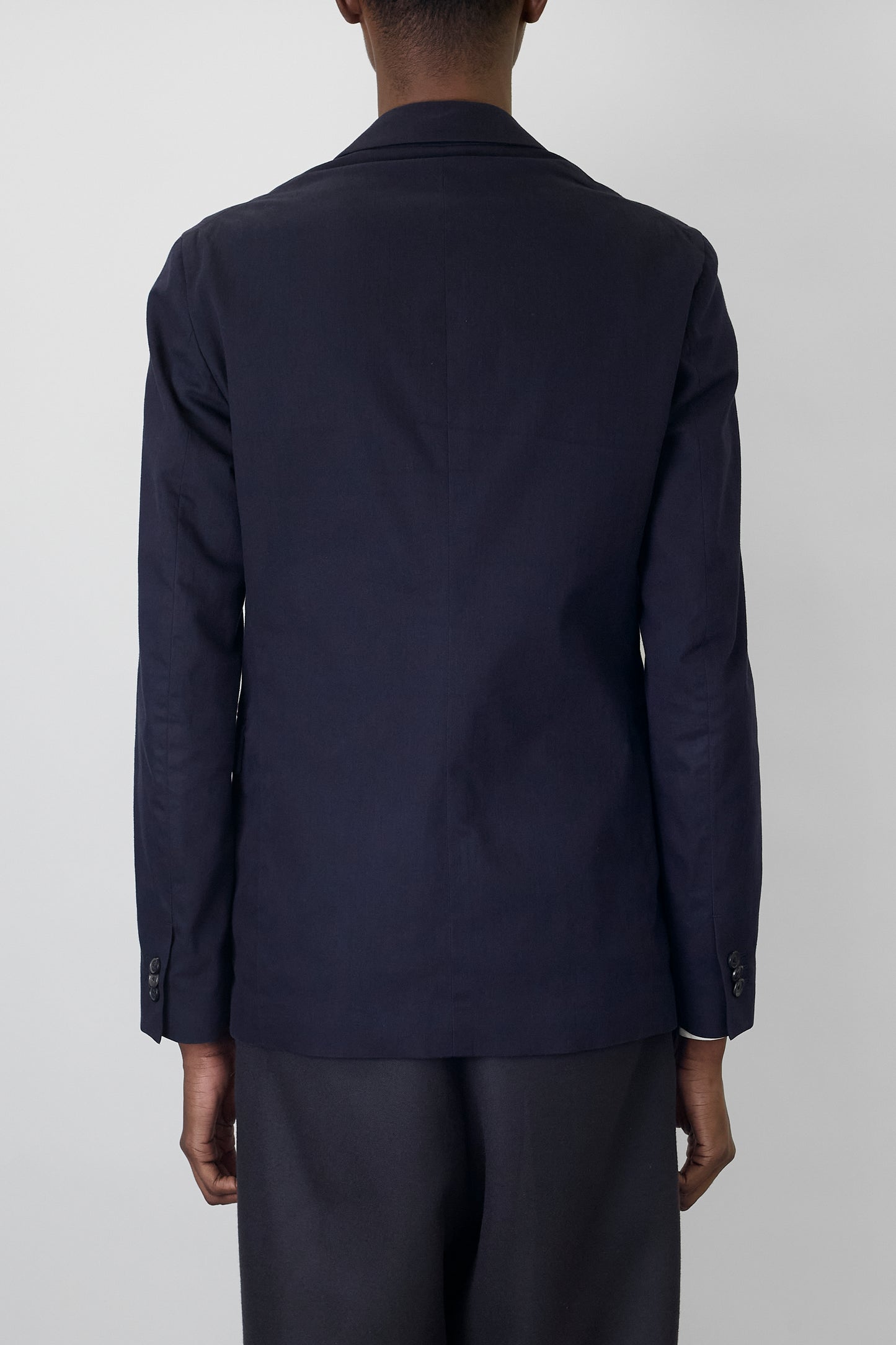 JIL SANDER NAVY TAILORED JACKET MADE IN ITALY
