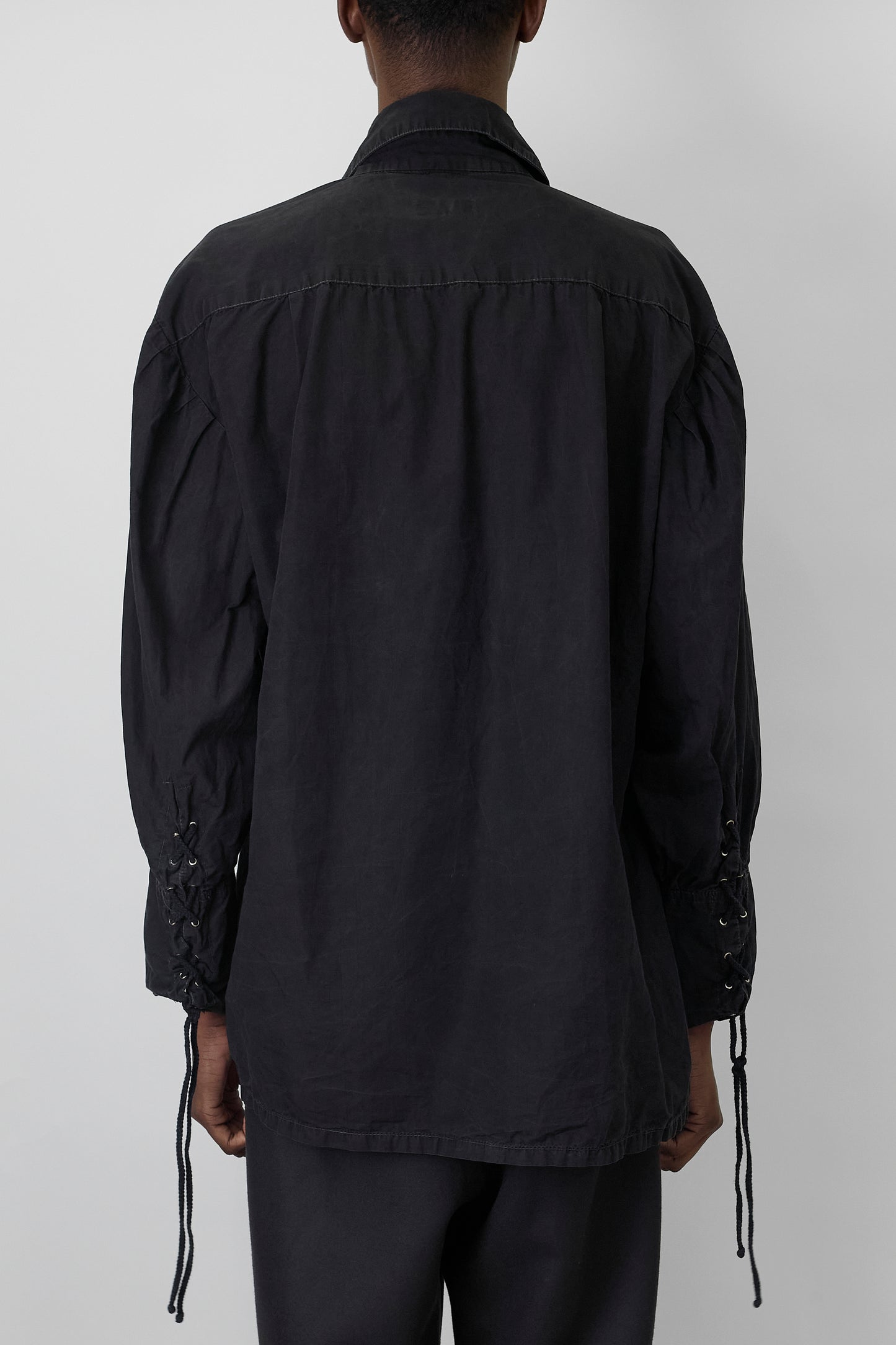 INTER MODEN DESIGNED BLACK SHIRT MADE IN GERMANY