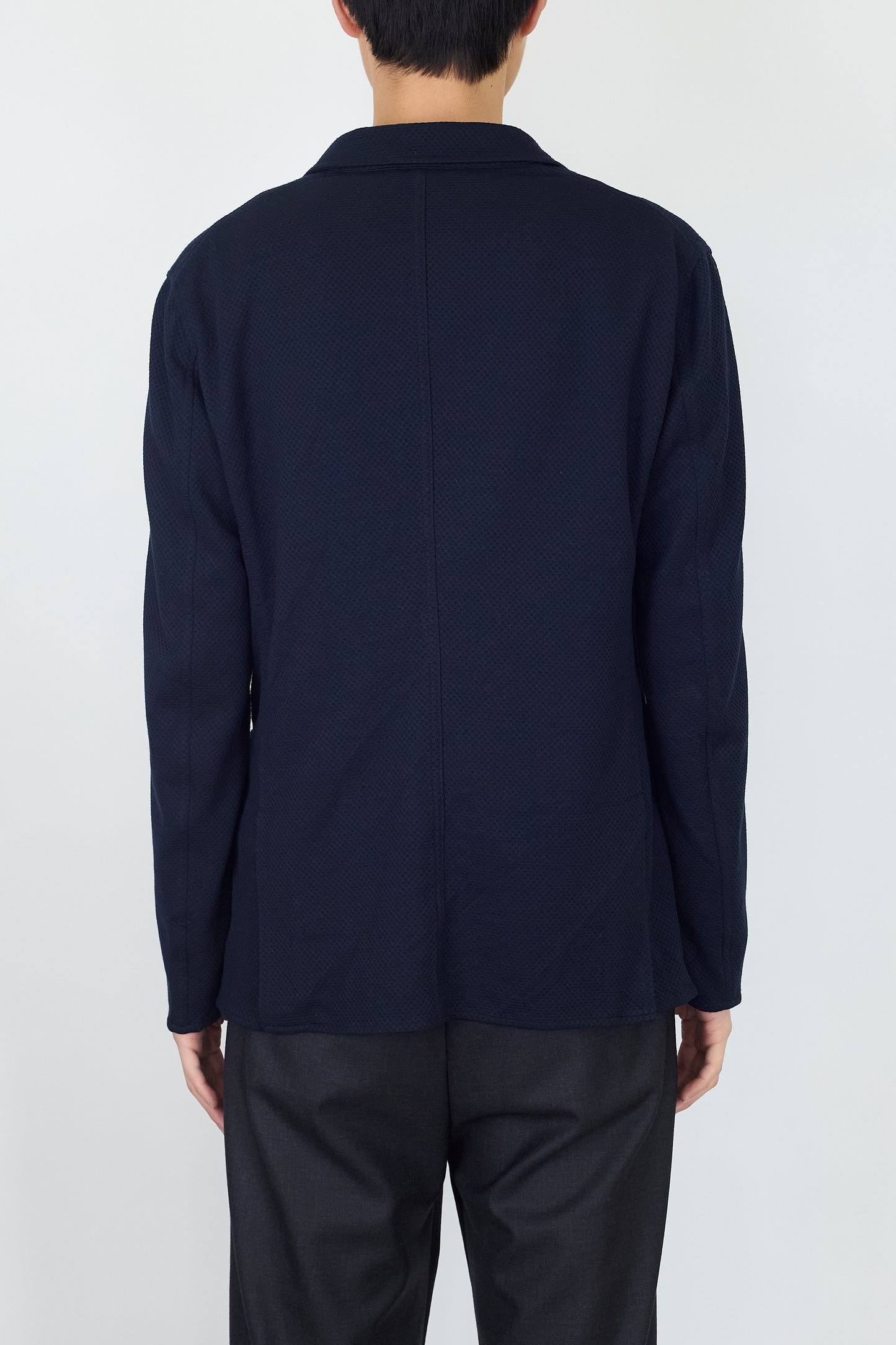 ARMANI EXCHANGE NAVY SUMMER TAILORED JACKET