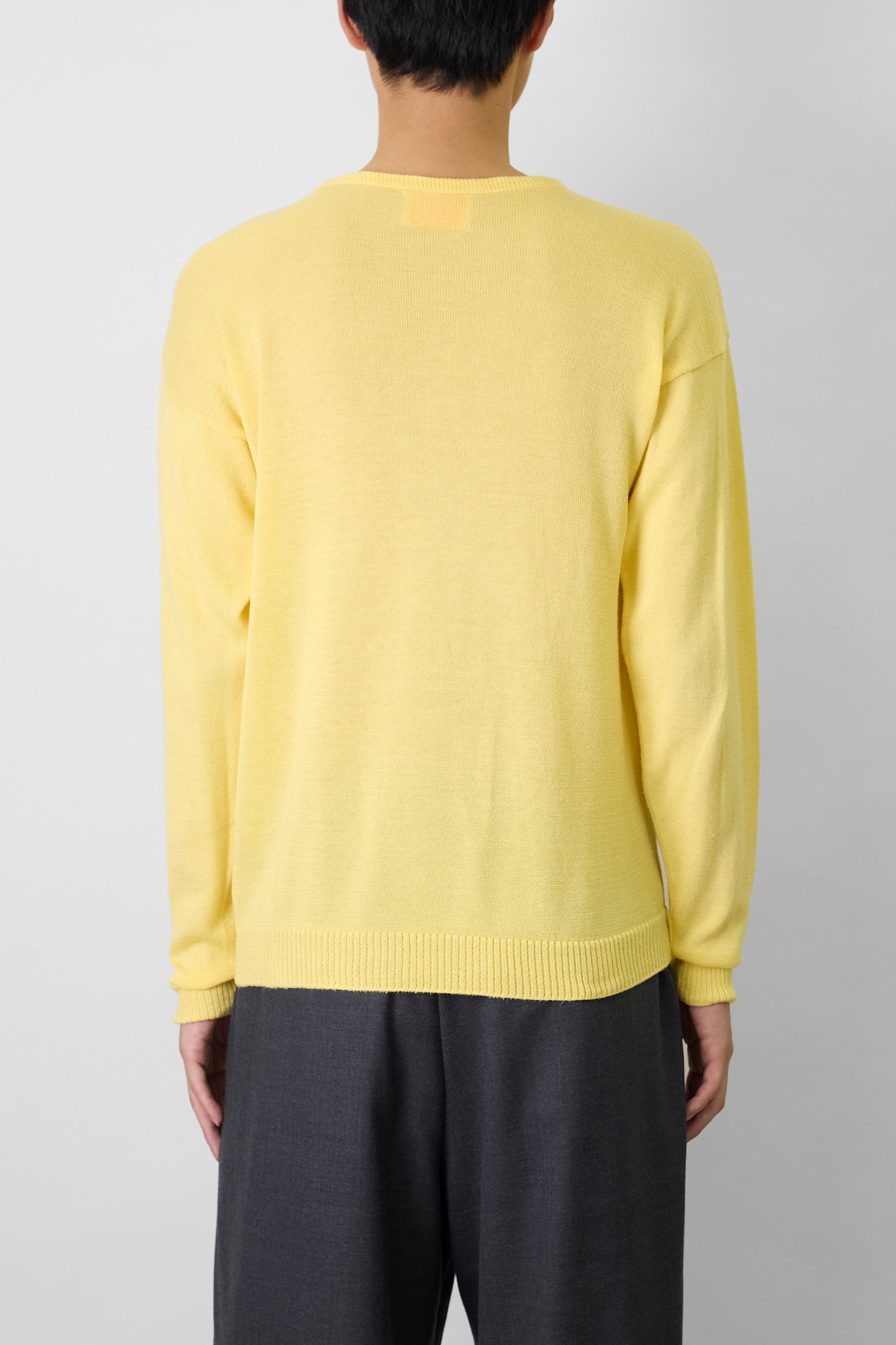 PENDLETON YELLOW COTTON KNIT MADE IN USA
