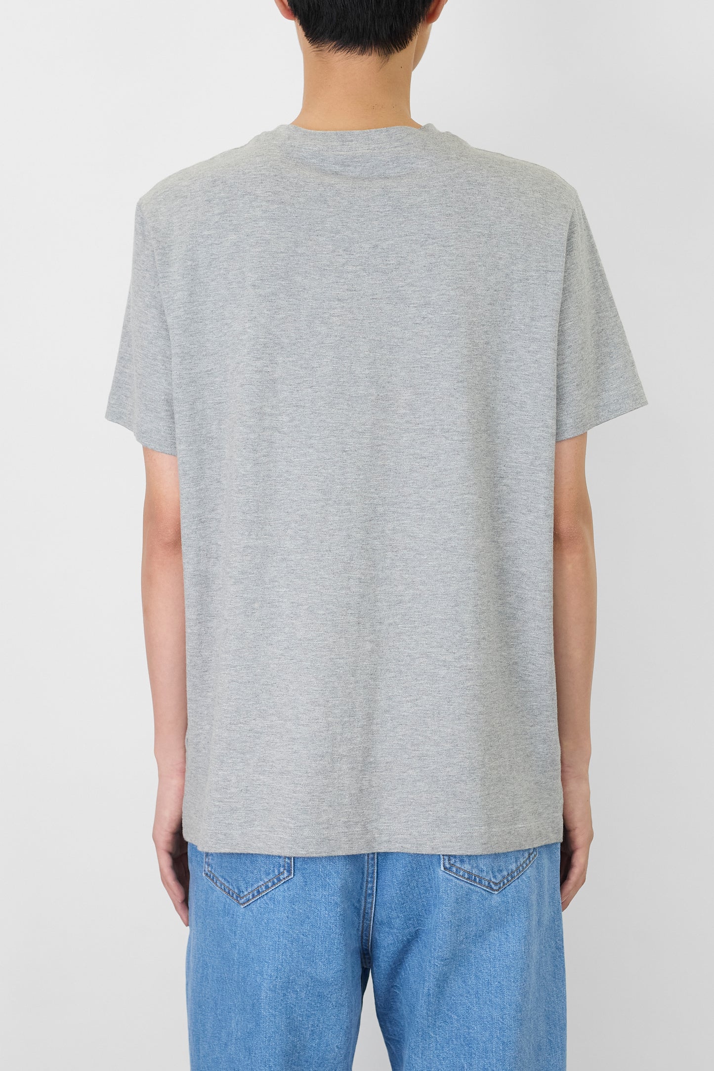 PRADA SPORT GRAY HALF SLEEVE TEE SHIRT
