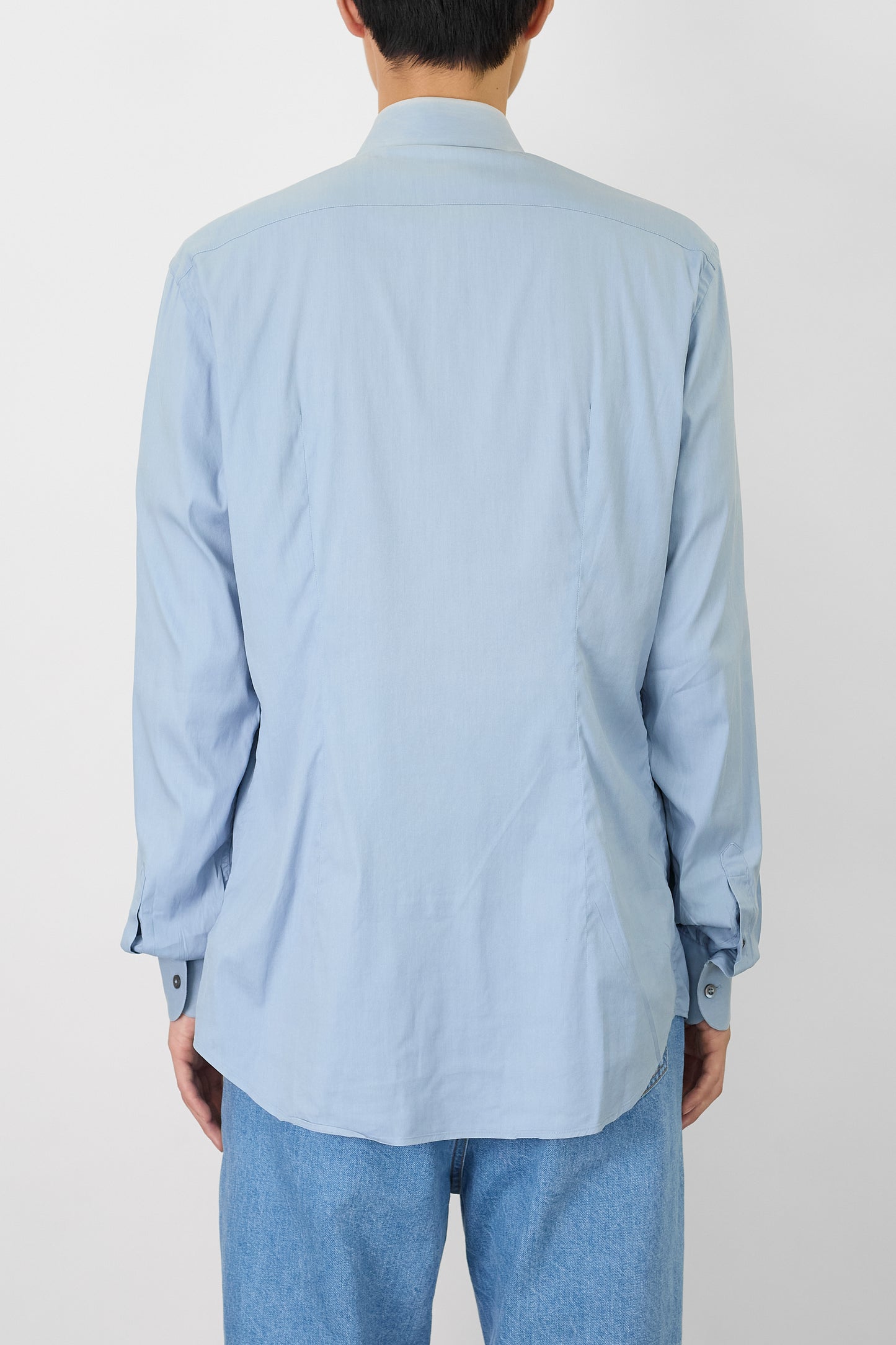 PRADA SKY BLUE CLASSIC SHIRT MADE IN ITALY