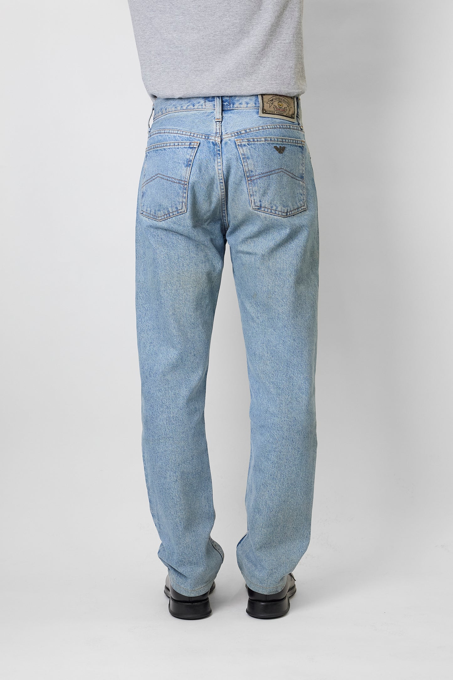 ARMANI JEANS BLUE DENIM PANTS MADE IN ITALY