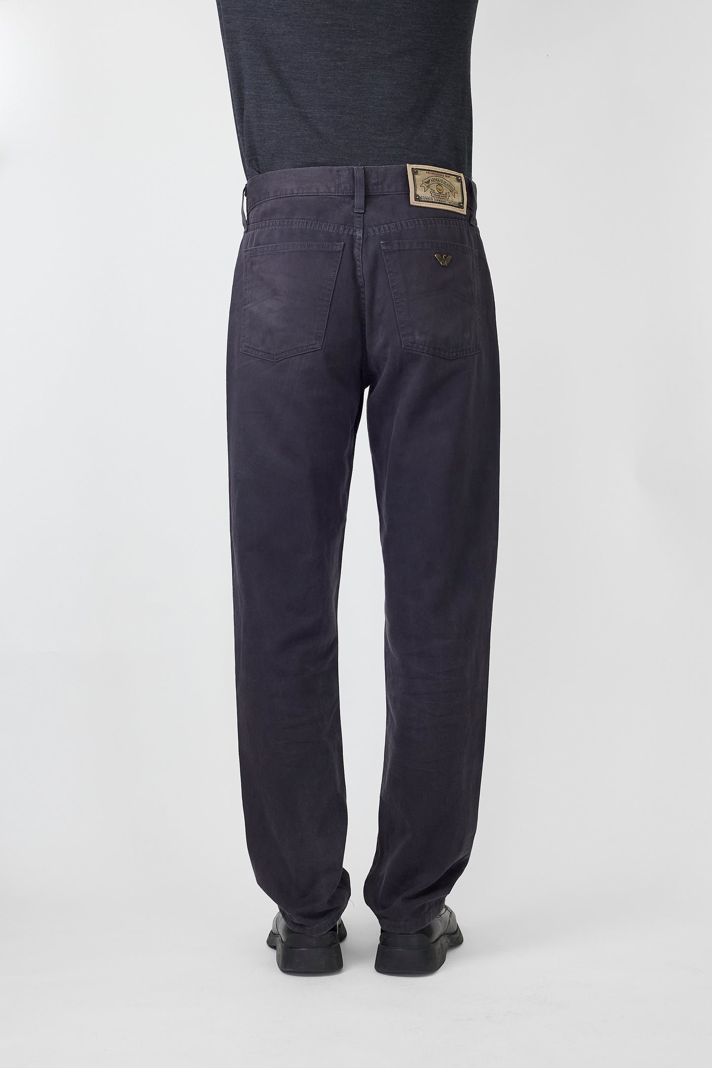 ARMANI JEANS NAVY DENIM PANTS MADE IN ITALY