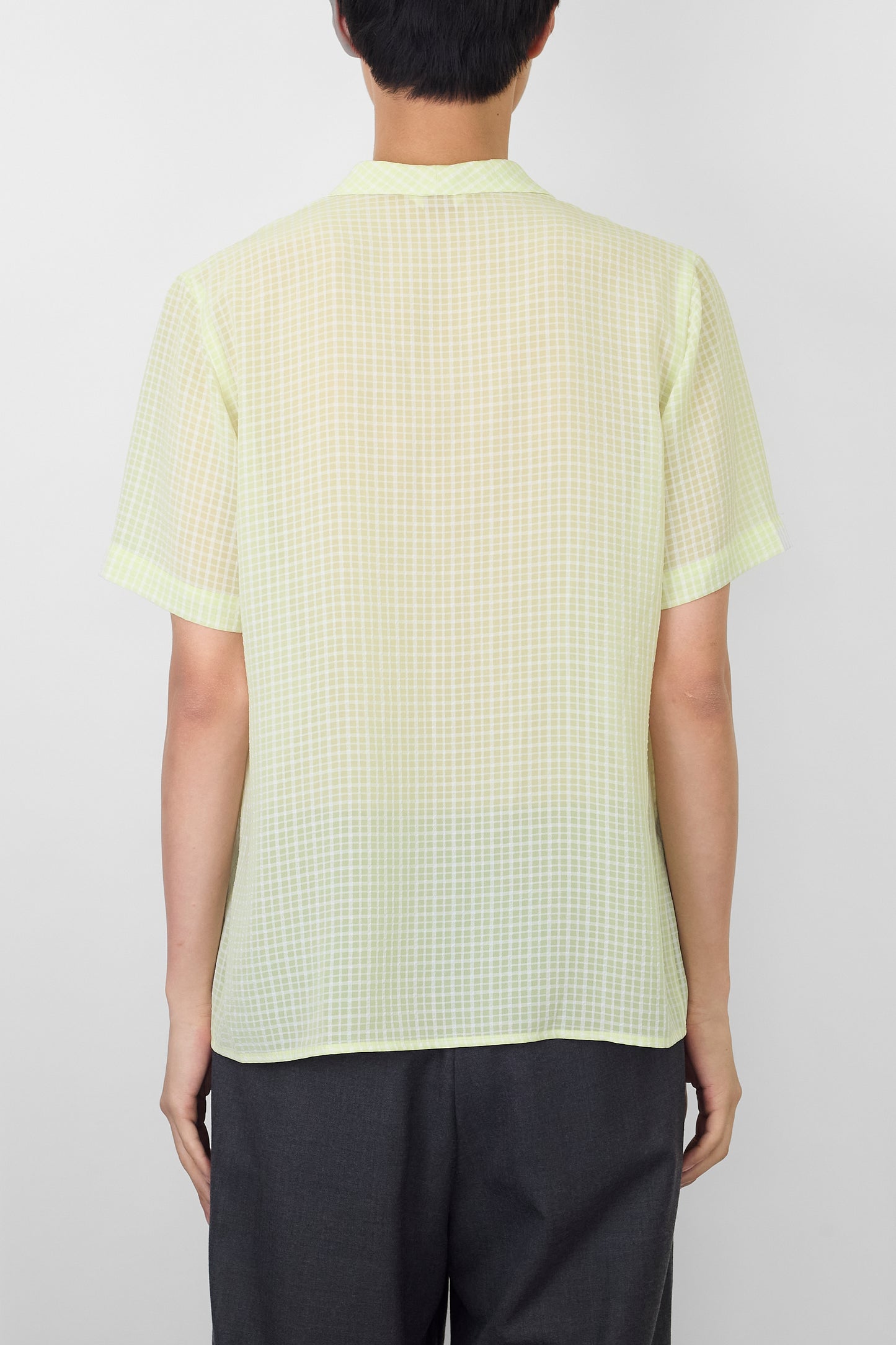 VINTAGE LIME SUMMER HALF SLEEVE SHIRT