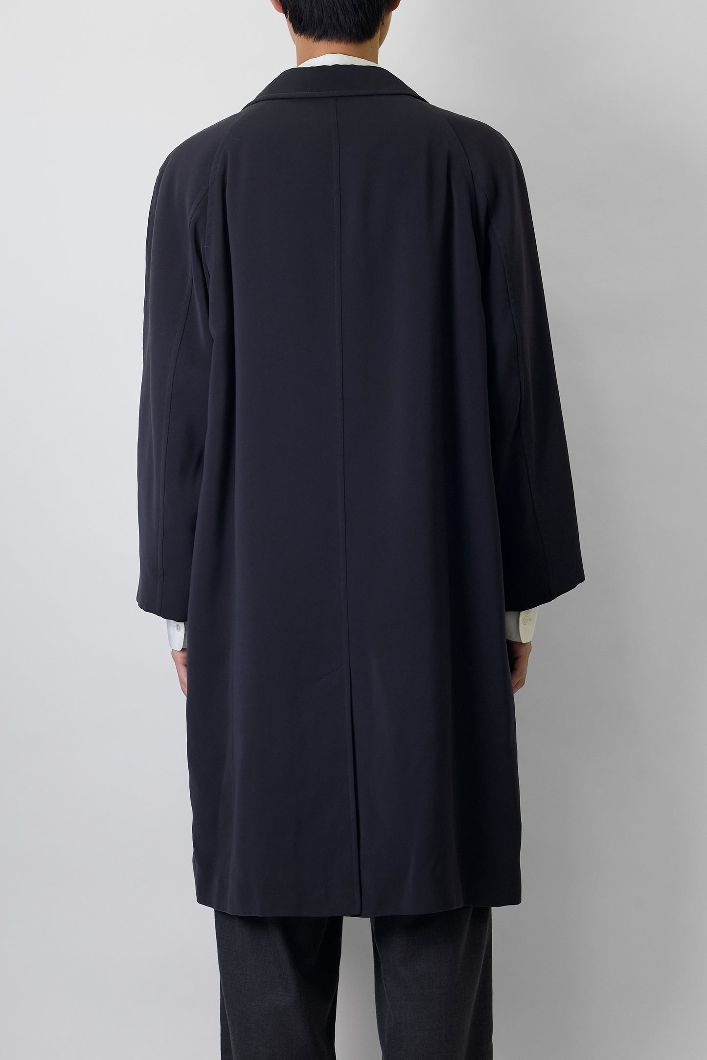 GIORGIO ARMANI PADDED GRAY LONG COAT MADE IN ITALY