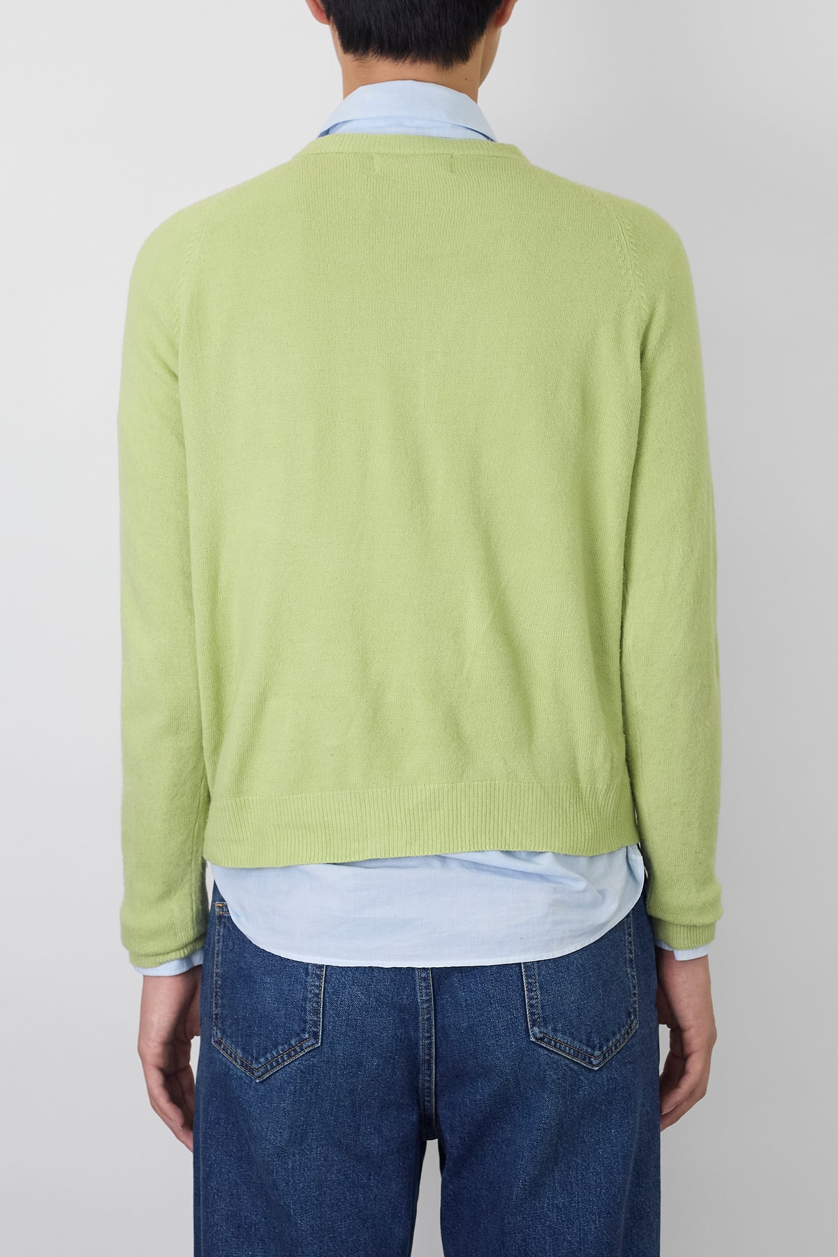 POLO RALPH LAUREN GREEN CASHMERE KNIT