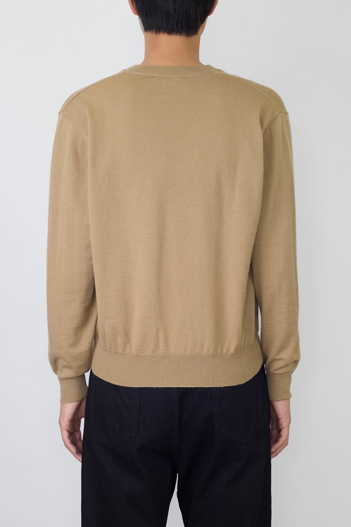 VALENTINO BEIGE WOOL KNIT MADE IN ITALY