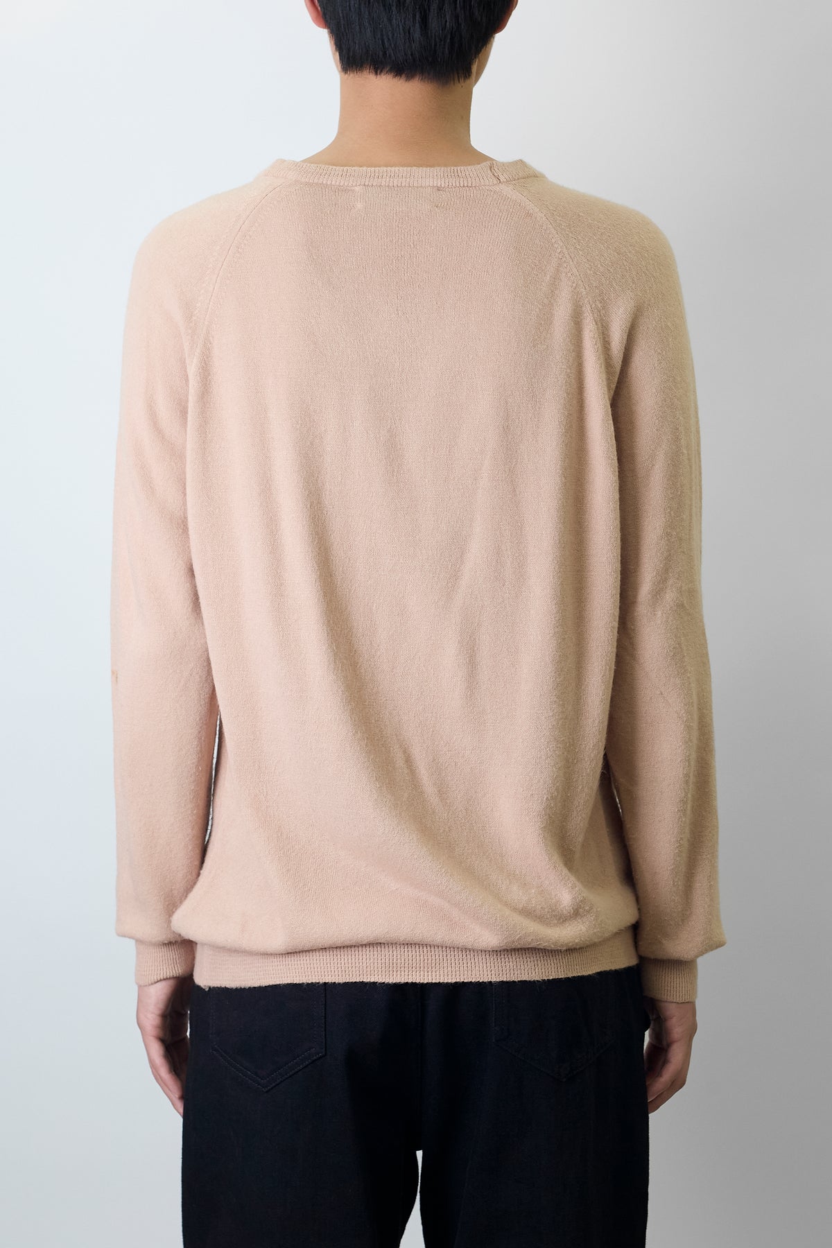 CHRISTIAN DIOR BEIGE V NECK KNIT MADE IN USA