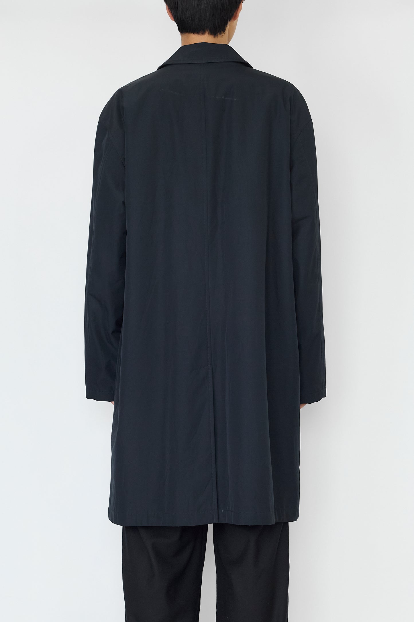 HUGO BOSS PADDED NAVY TECH LONG COAT MADE IN SPAIN