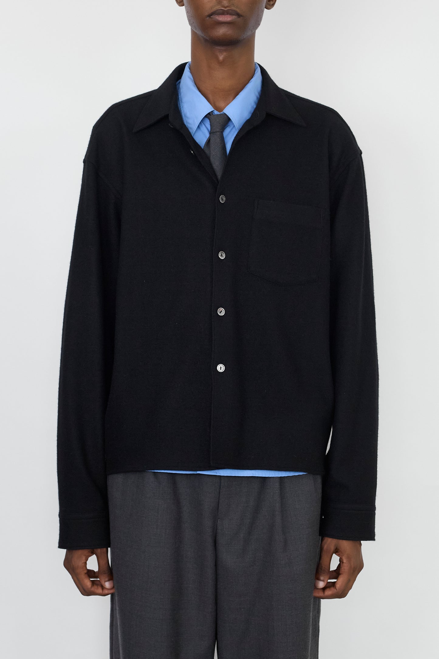 NTRUL CLASSIC KNIT SHIRT BLACK