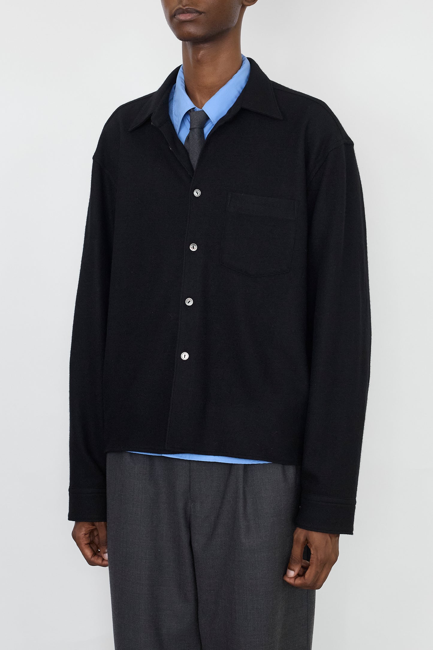 NTRUL CLASSIC KNIT SHIRT BLACK