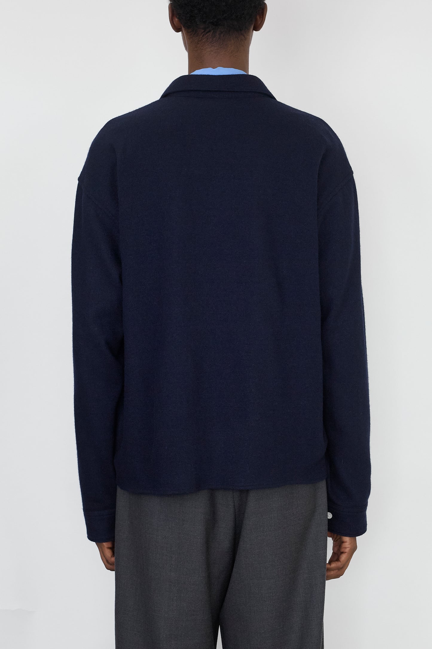 NTRUL CLASSIC KNIT SHIRT NAVY