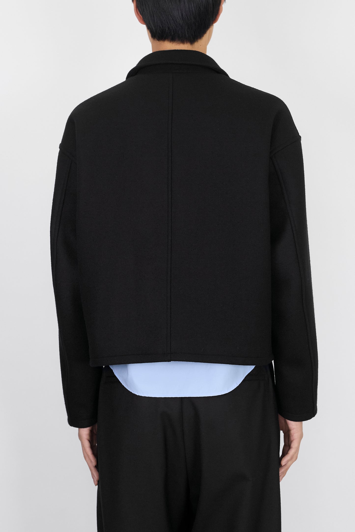 NTRUL CLASSIC MELTON JACKET BLACK