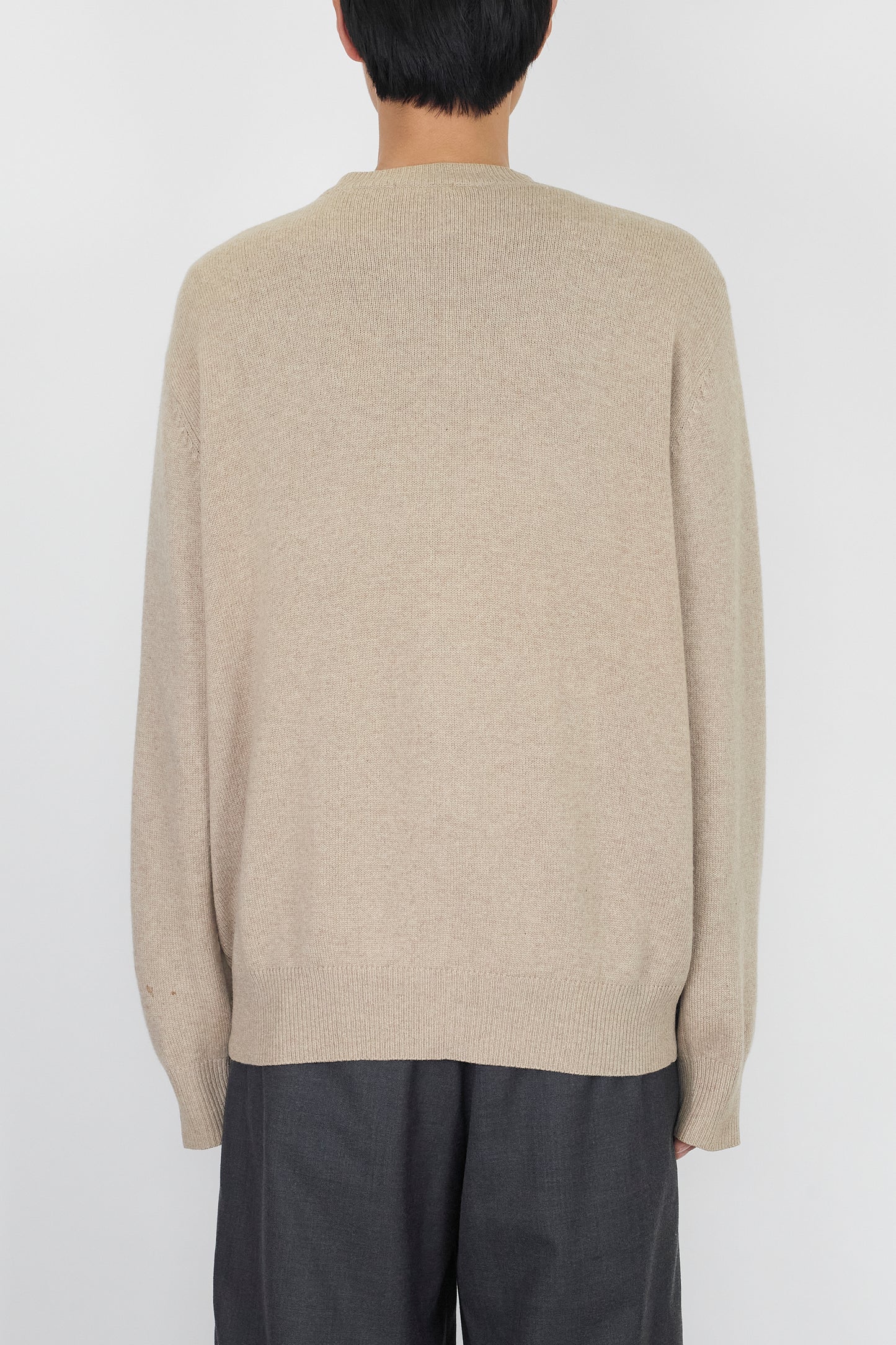 PAPAS DESIGNED BEIGE CASHMERE KNIT