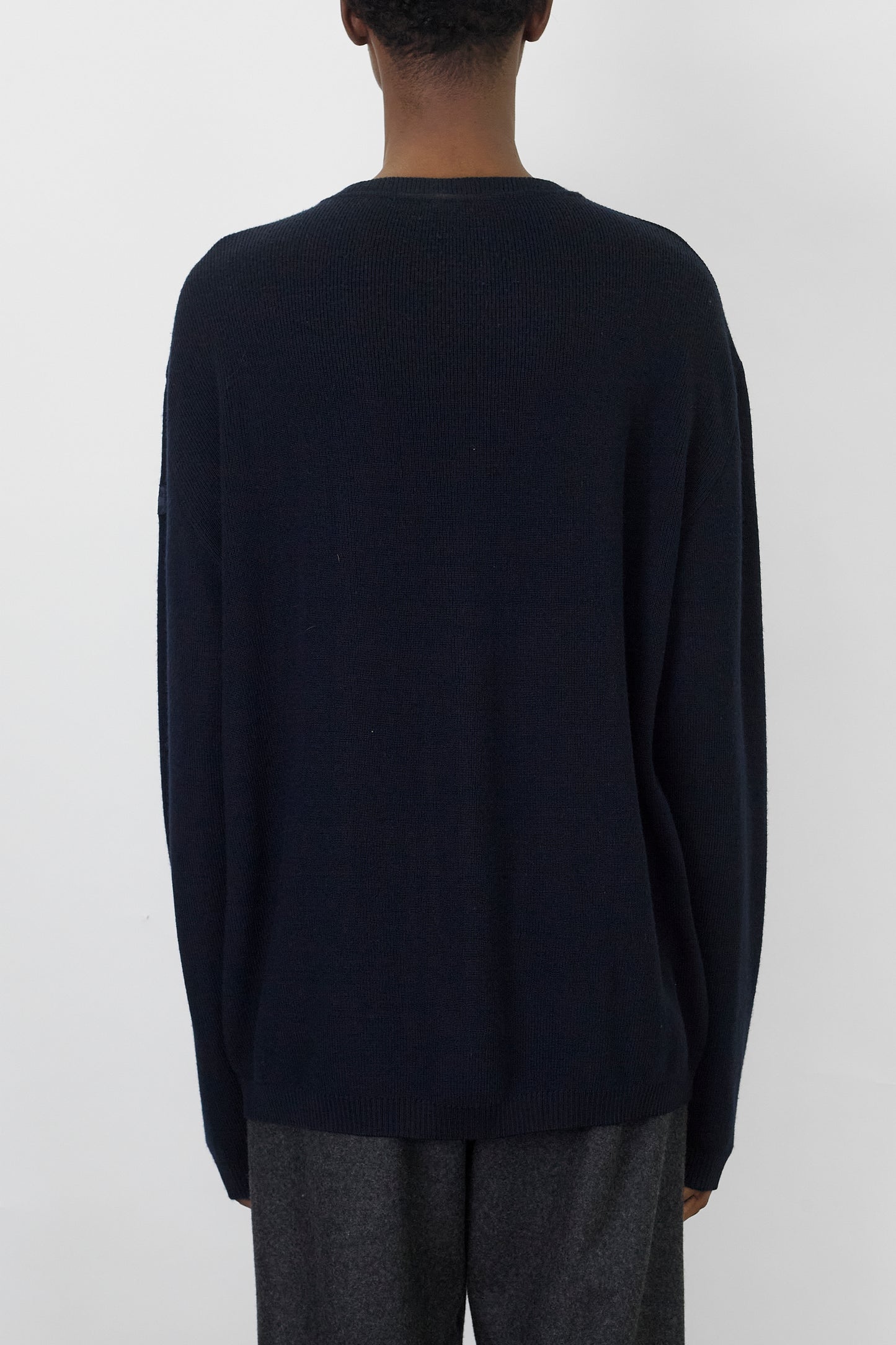 PAUL & SHARK NAVY WOOL KNIT MADE IN ITALY