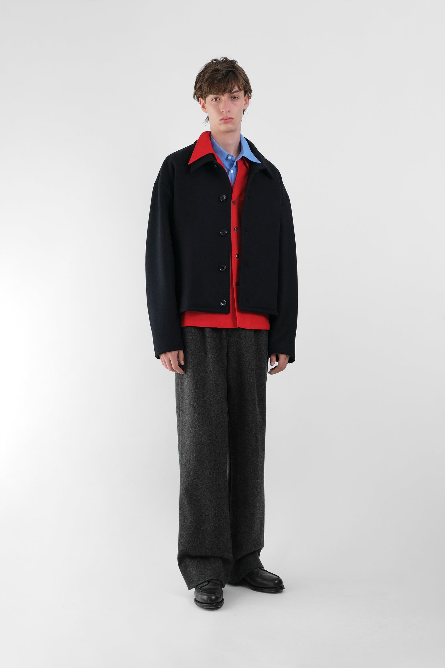 NTRUL CLASSIC MELTON JACKET BLACK