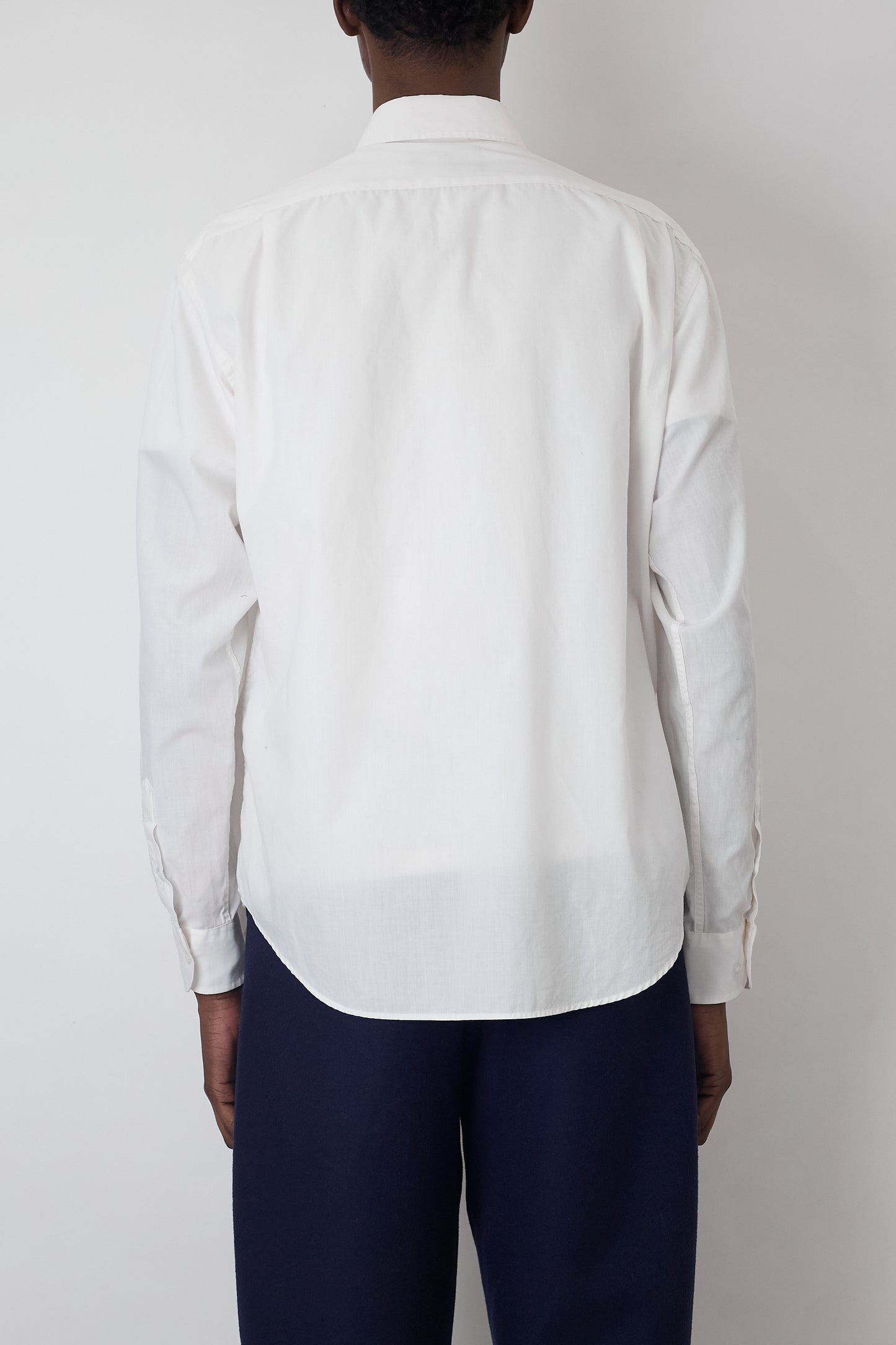 ERMENEGILDO ZEGNA BY NEIMAN MARCUS WHITE CLASSIC SHIRT MADE IN ITALY