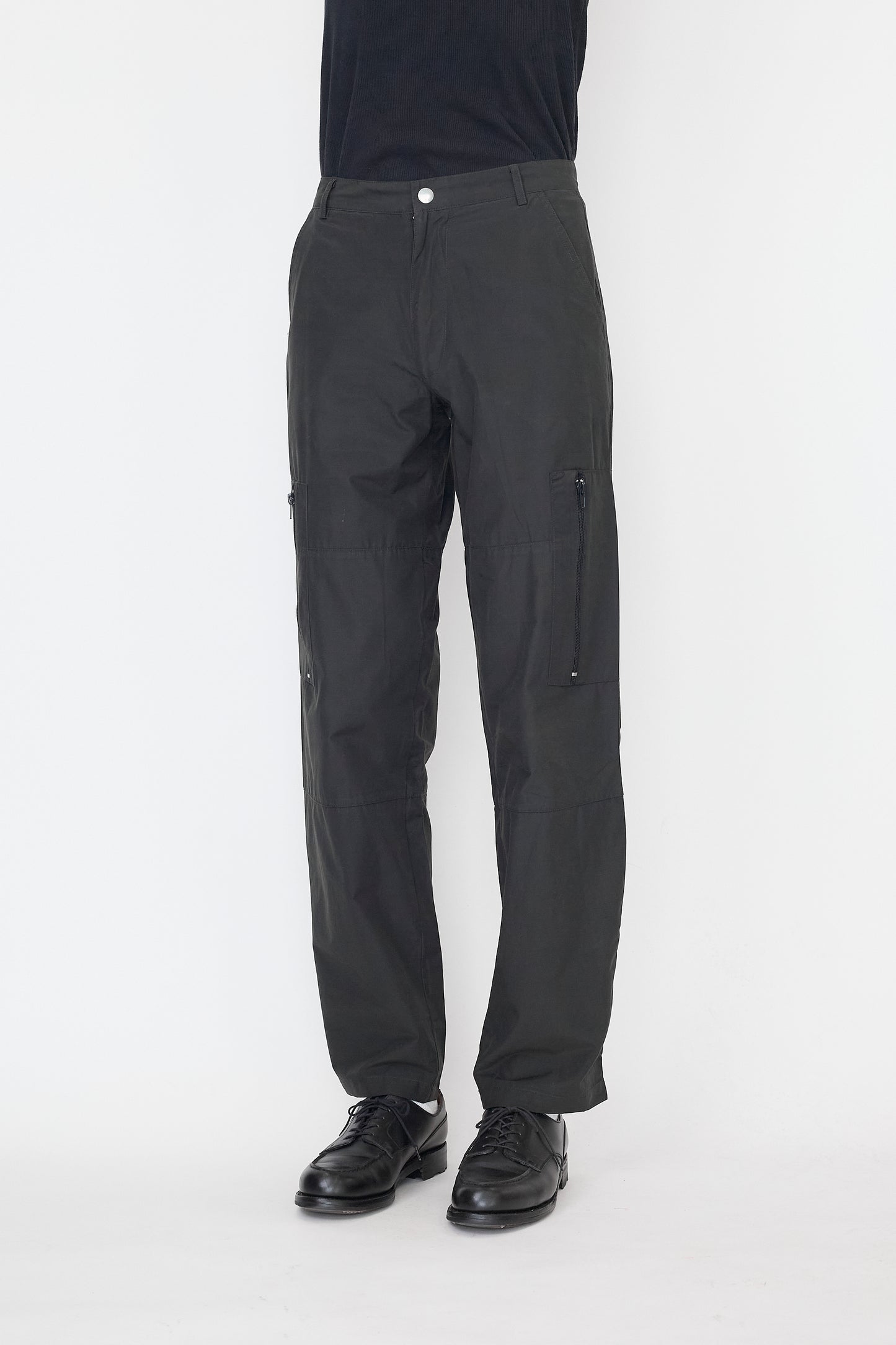VINTAGE GRAY TECH WIDE PANTS