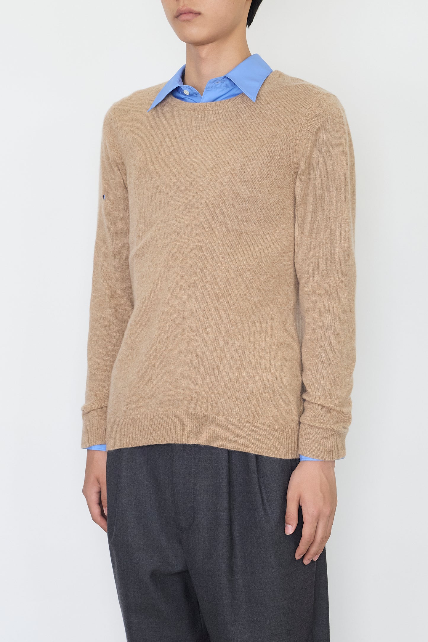 VINTAGE BEIGE CASHMERE KNIT