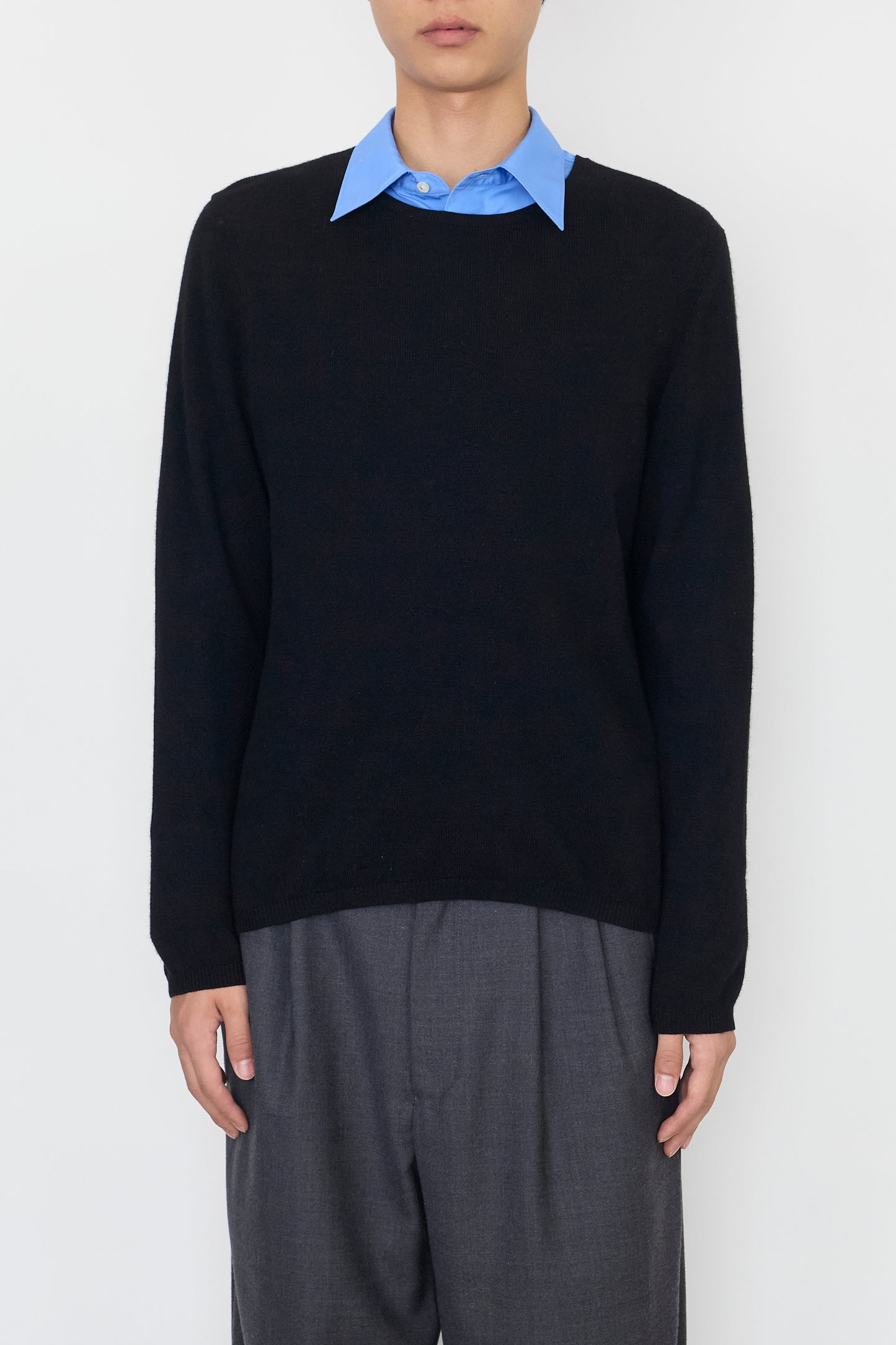 VINTAGE BLACK CASHMERE KNIT