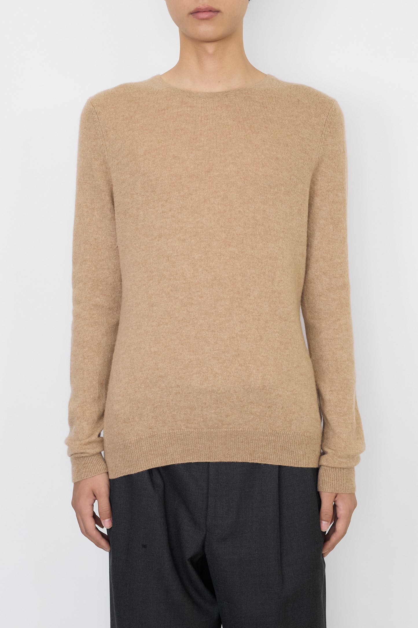 VINTAGE BEIGE CASHMERE KNIT