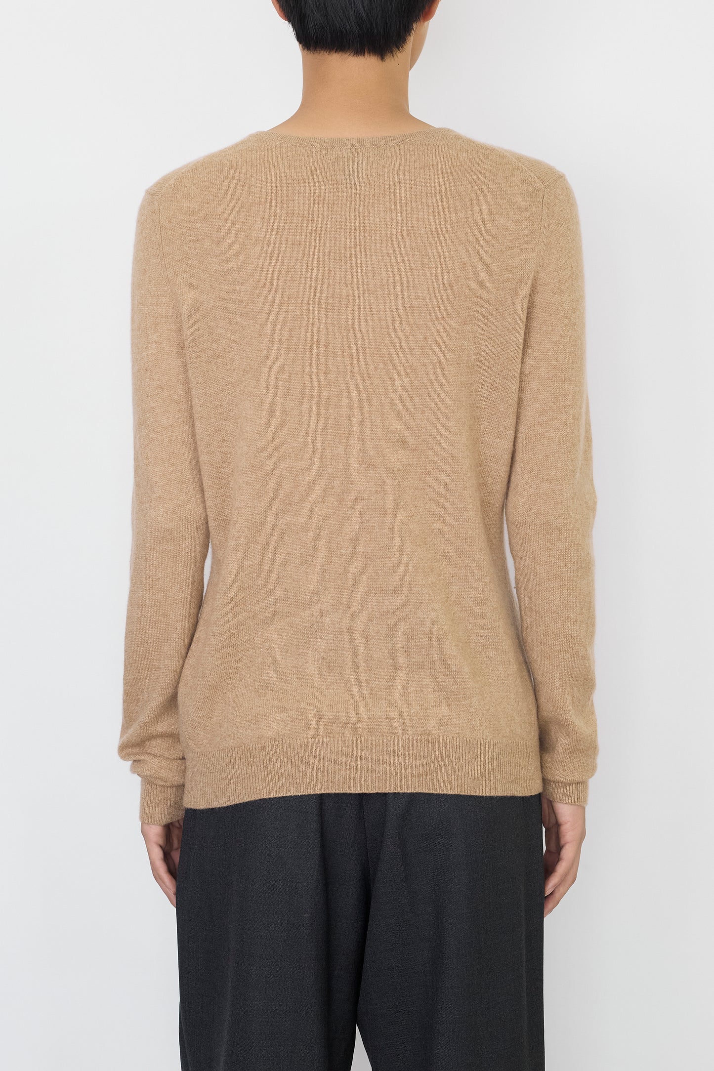 VINTAGE BEIGE CASHMERE KNIT