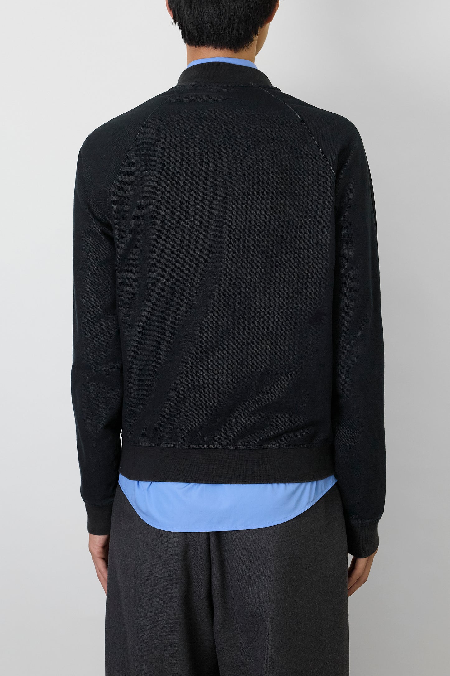 ARMANI JEANS INDIGO DENIM SHORT JACKET
