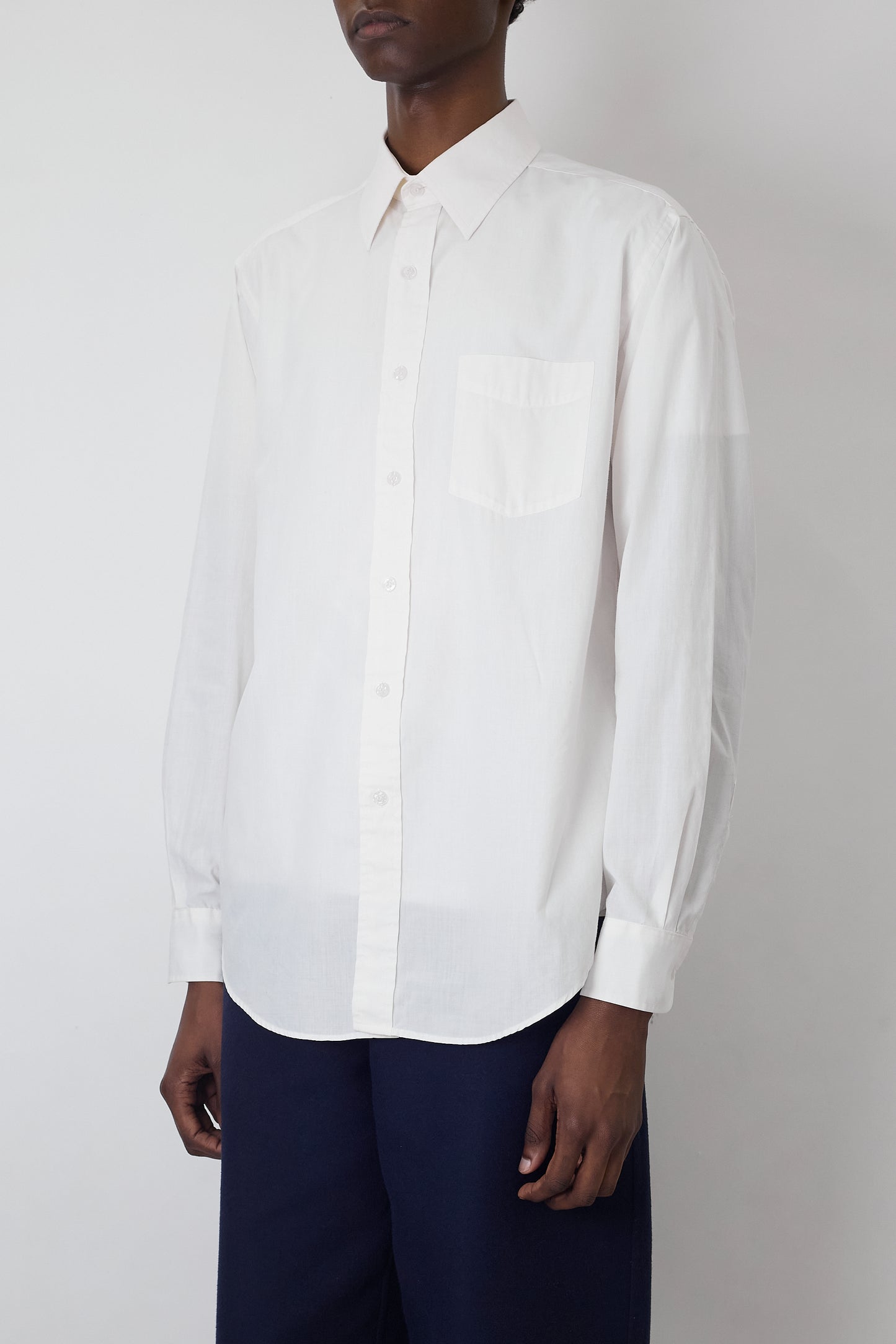 ERMENEGILDO ZEGNA BY NEIMAN MARCUS WHITE CLASSIC SHIRT MADE IN ITALY