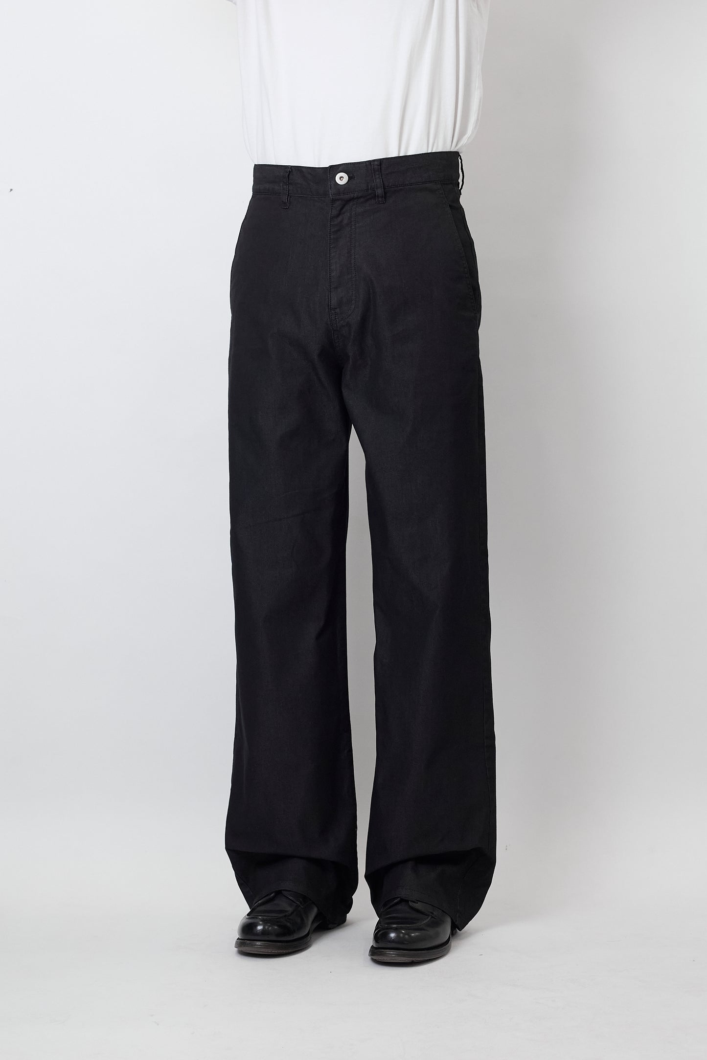 NTRUL DENIM TROUSERS BLACK
