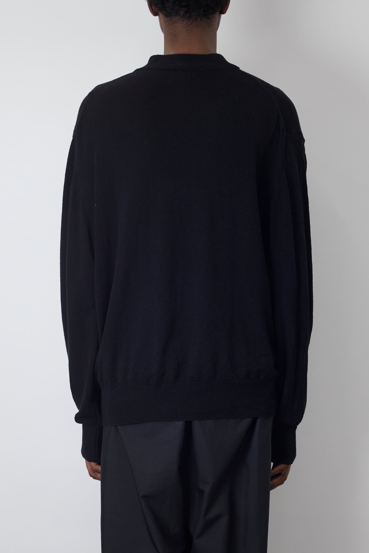 VINTAGE BLACK SUMMER KNIT MADE IN ITALY