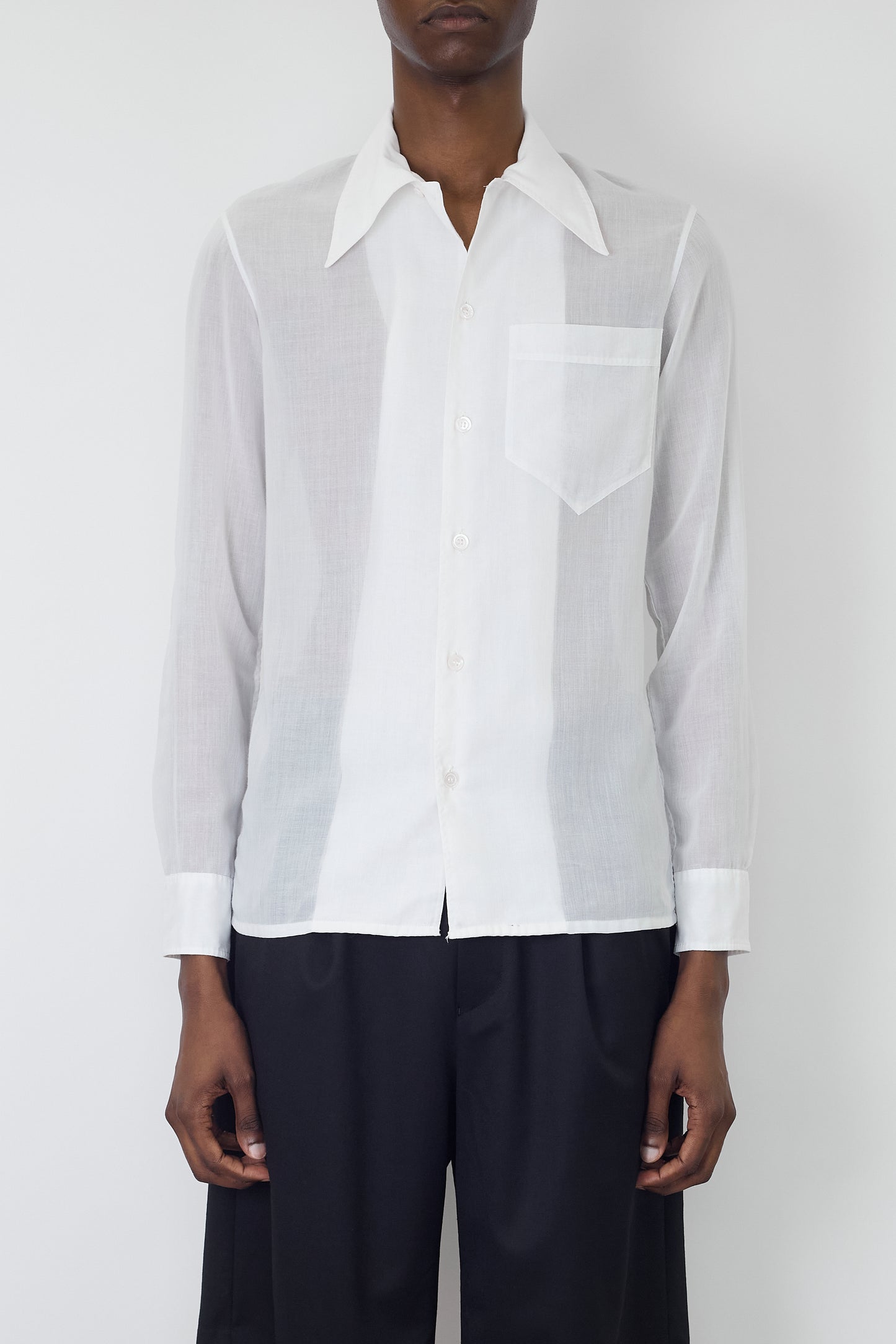 FRANCK OLIVER WHITE CLASSIC SHIRT MADE IN FRANCE