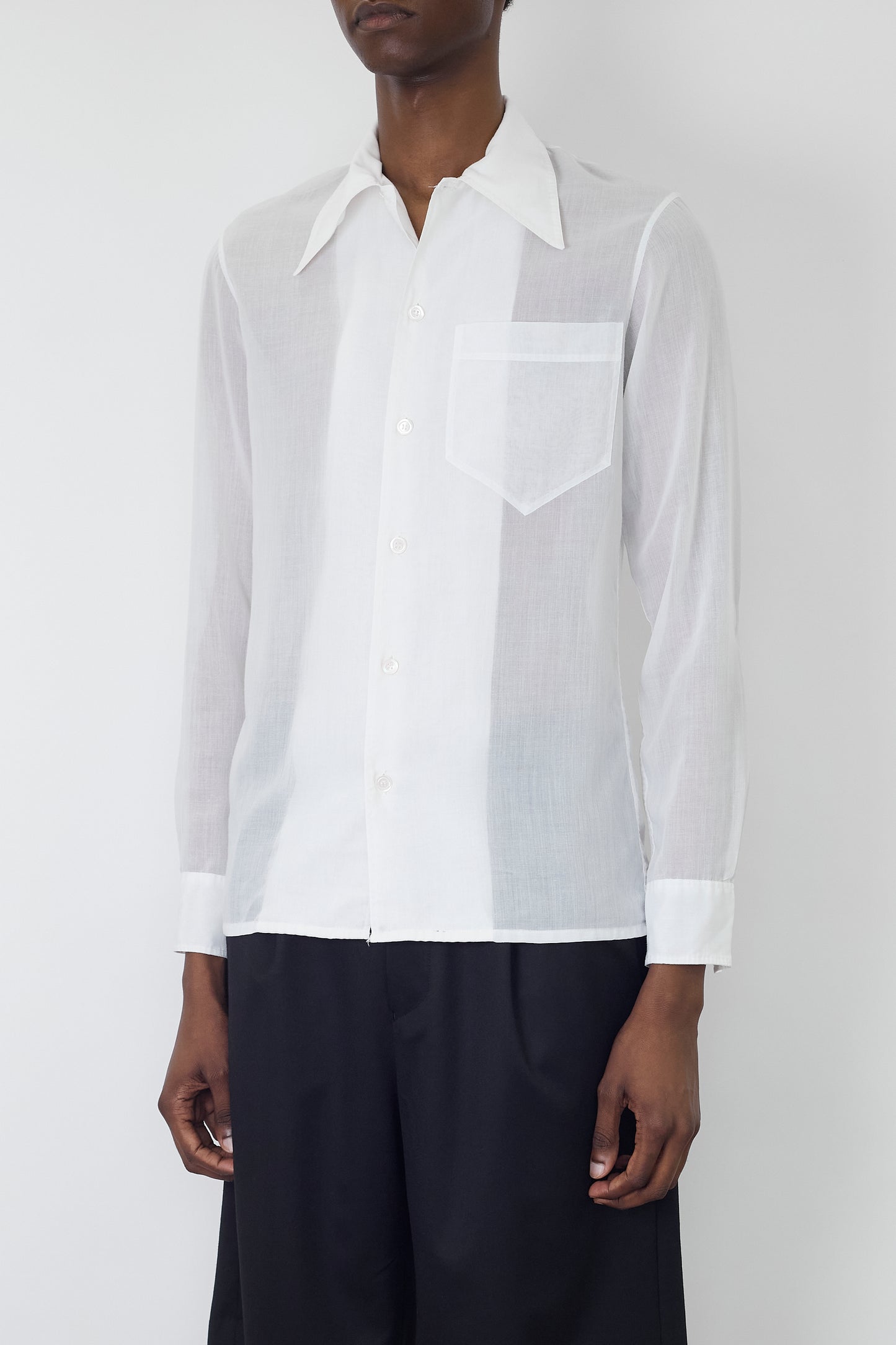 FRANCK OLIVER WHITE CLASSIC SHIRT MADE IN FRANCE