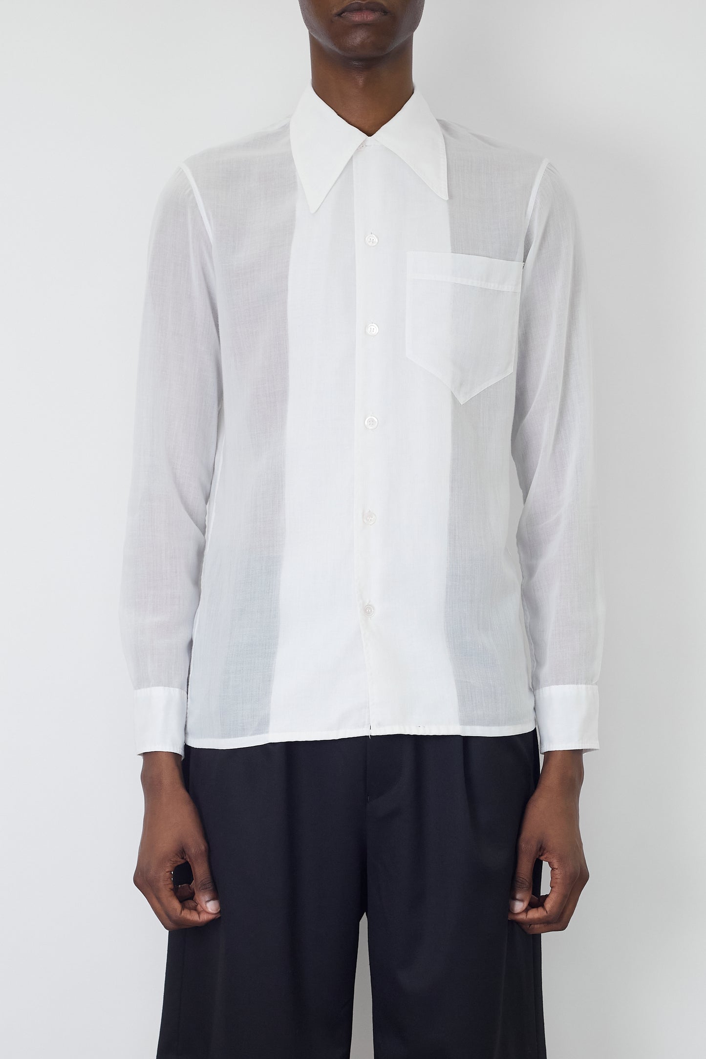 FRANCK OLIVER WHITE CLASSIC SHIRT MADE IN FRANCE