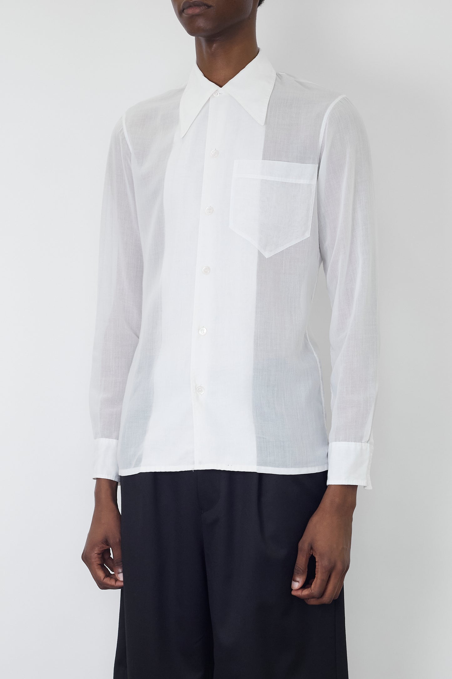 FRANCK OLIVER WHITE CLASSIC SHIRT MADE IN FRANCE