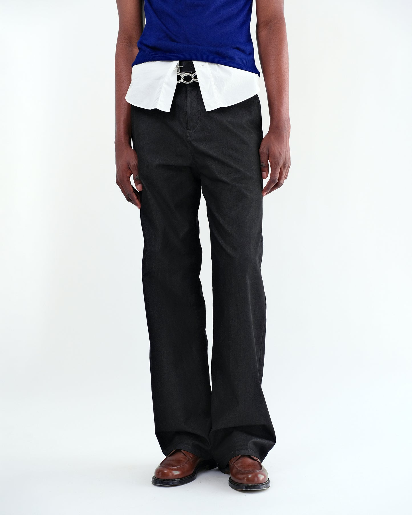 NTRUL DENIM TROUSERS BLACK