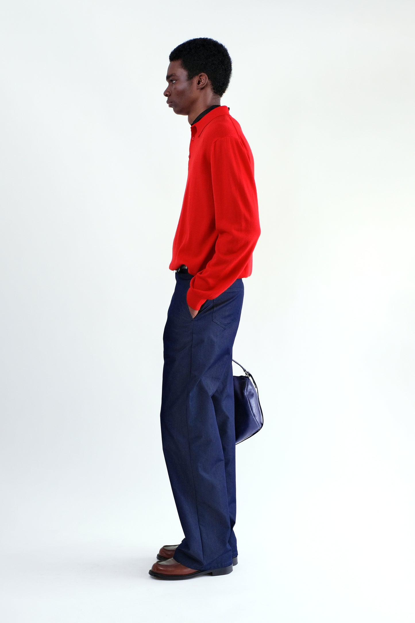 NTRUL DENIM TROUSERS INDIGO