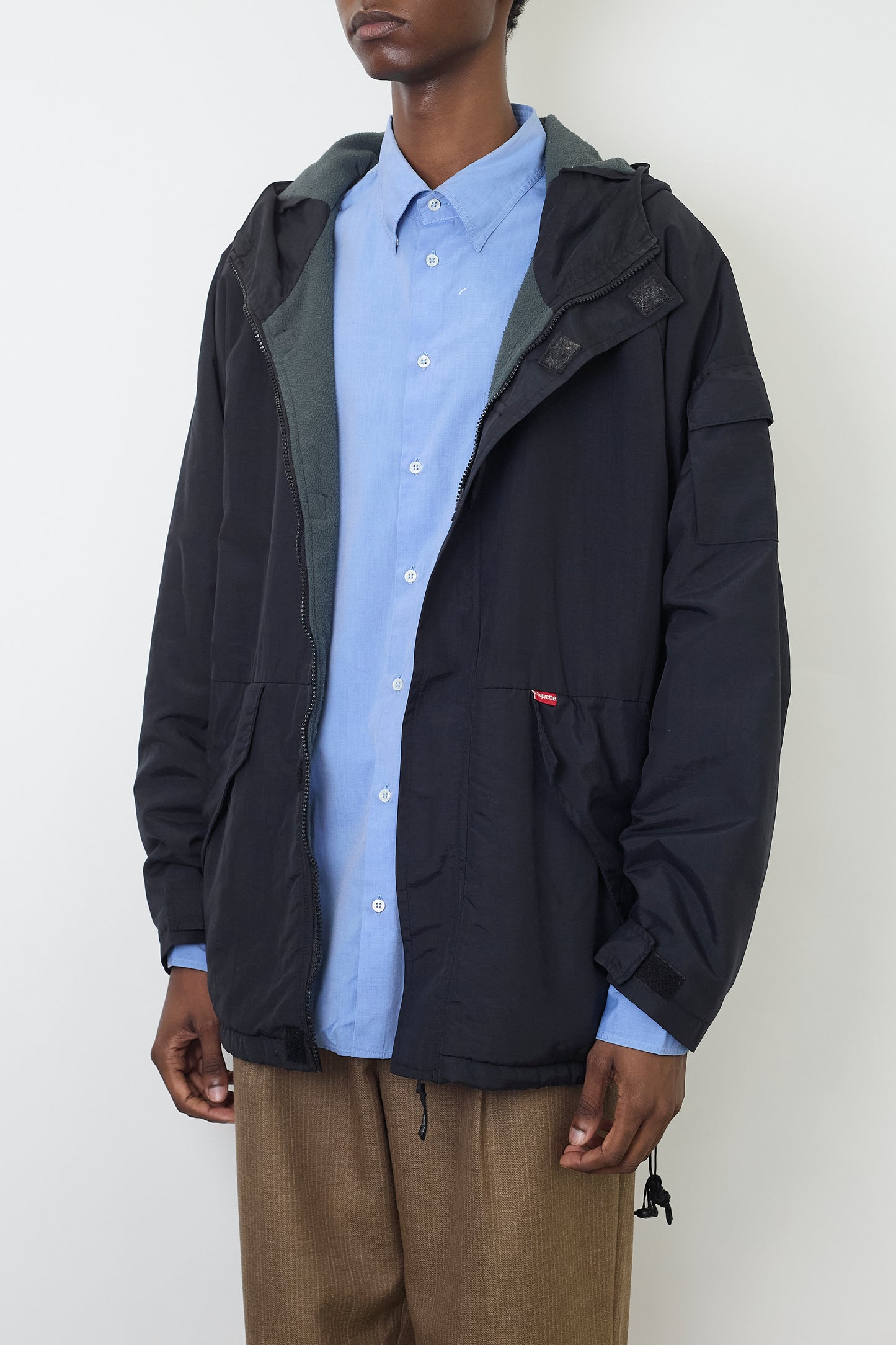 SUPREME DESIGNED BLACK TECH JACKET