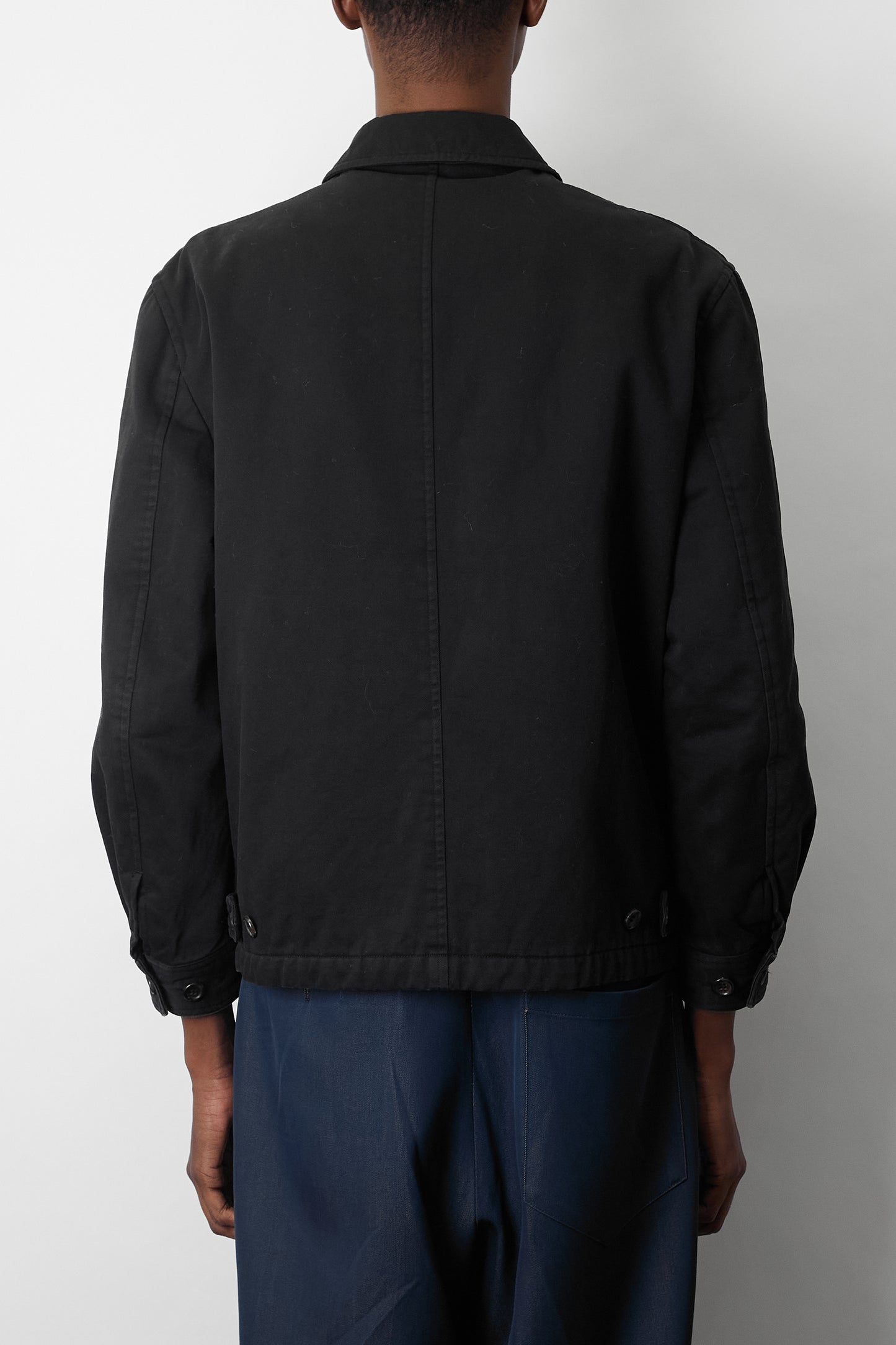 LIKE GUARCONS MAN COTTON GABARDINE PADDED SHORT JACKET