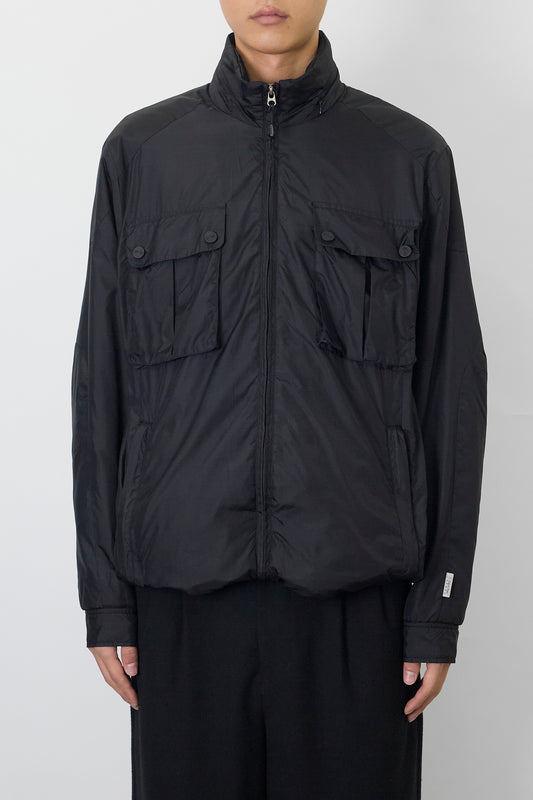 CALVIN KLEIN SPORT BLACK TECH NYLON SHORT JACKET