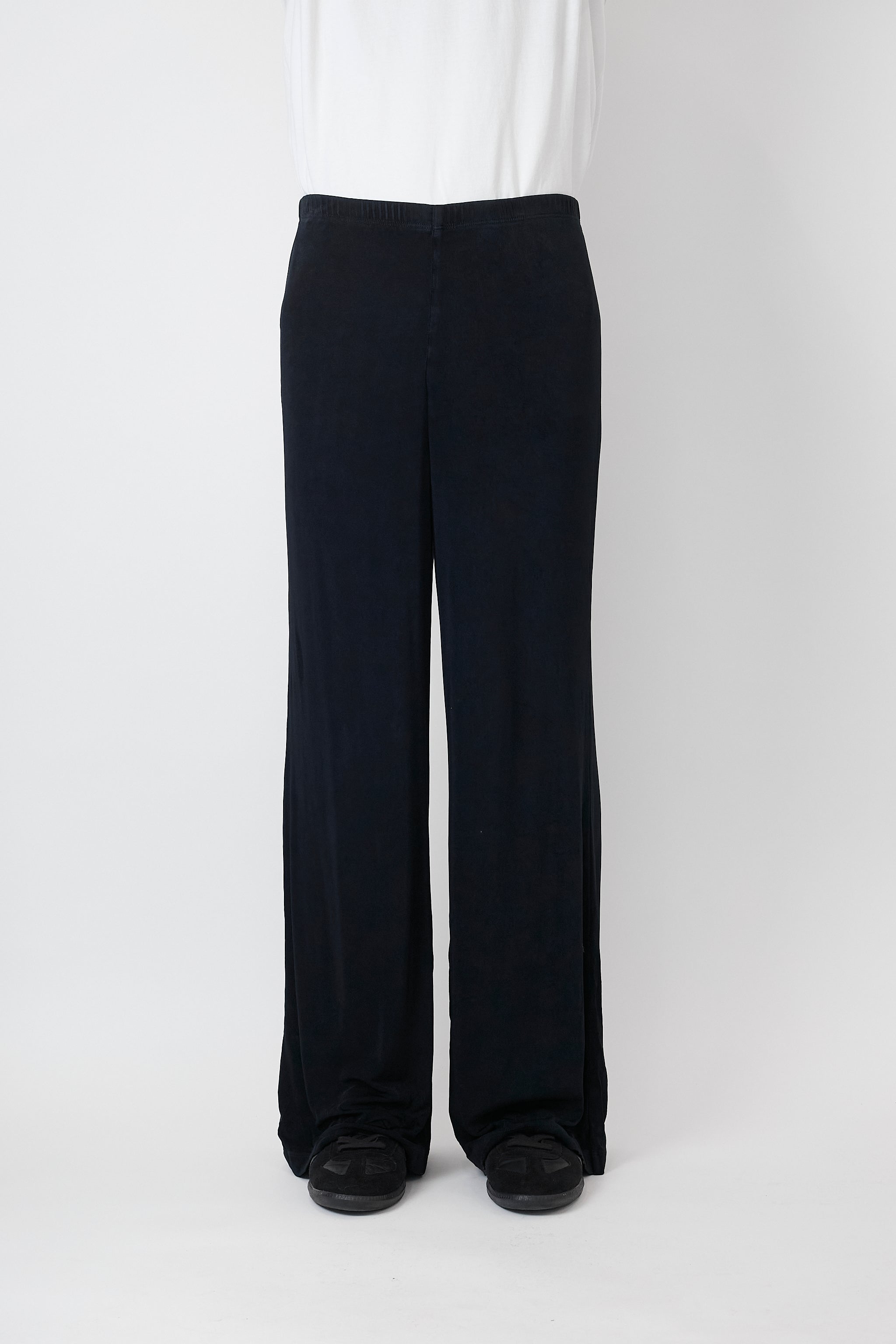 dissonance購入 wool wide slacks グレー