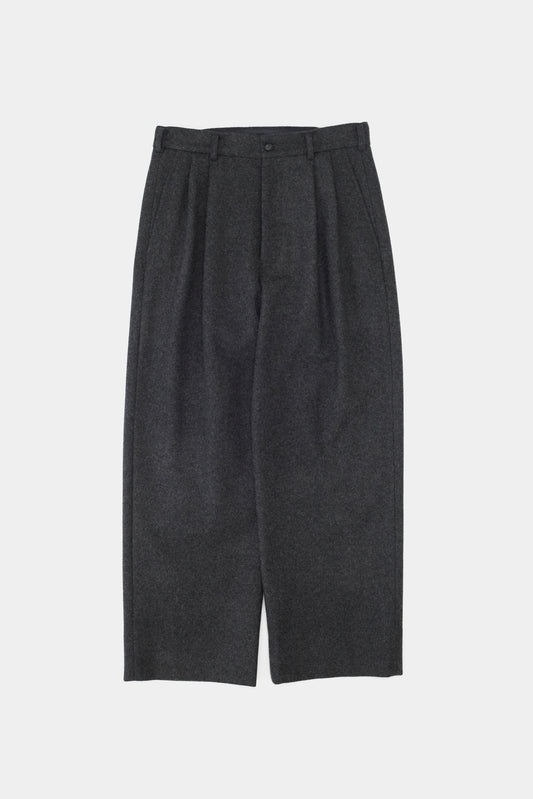 NTRUL CLASSIC MELTON TROUSERS GRAY