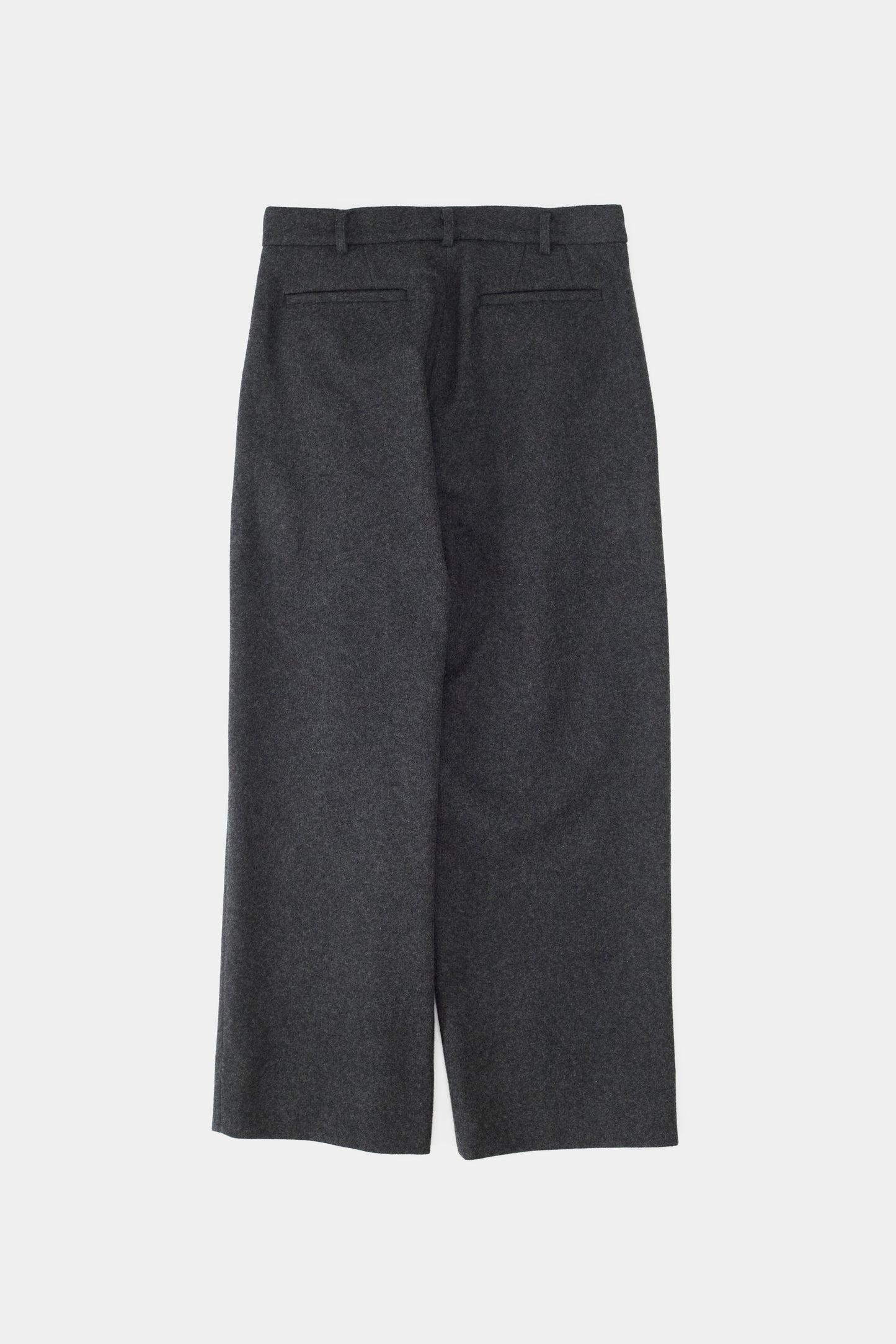 NTRUL CLASSIC MELTON TROUSERS GRAY