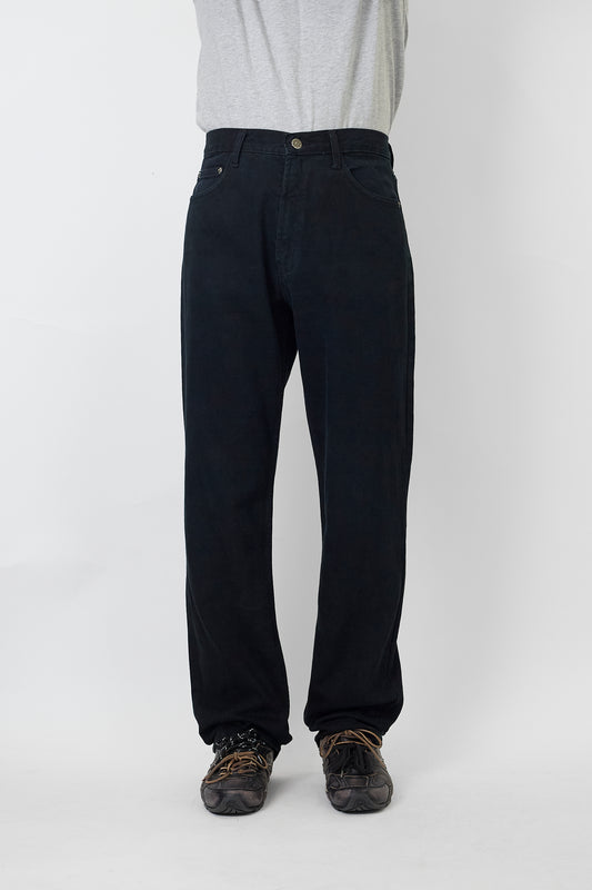 LATINO JEANS BLACK DENIM WIDE PANTS