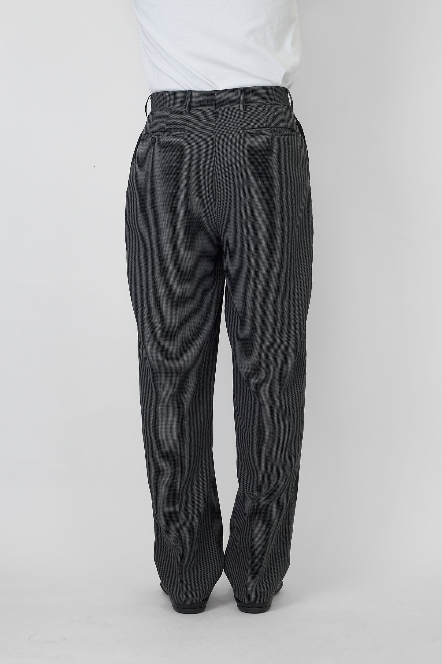 A.A.R BY YOHJI YAMAMOTO GRAY WOOL PANTS
