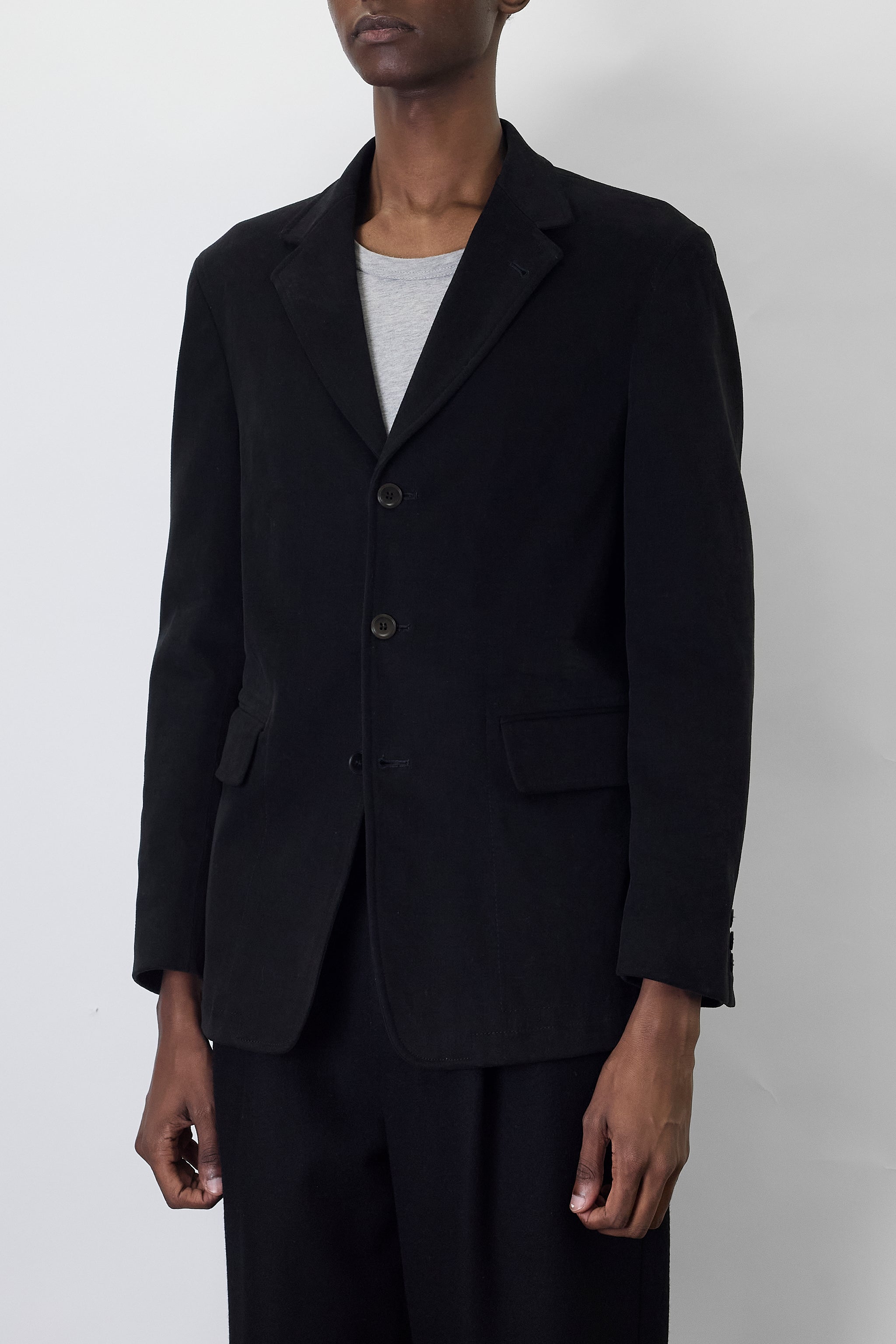 Jean Paul Gaultier ブラック ジャケット Zipped blazer in black - Jean Paul Gaultier | Mytheresa