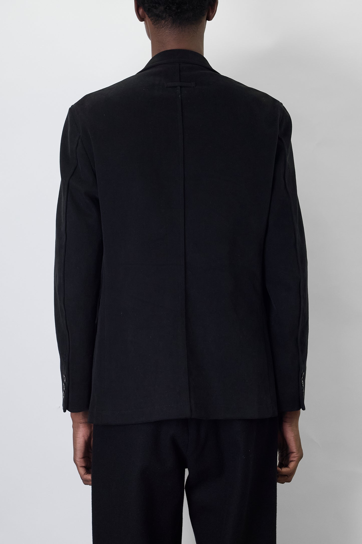 JEAN PAUL GAULTIER HOMME OBJECT BLACK TAILORED JACKET